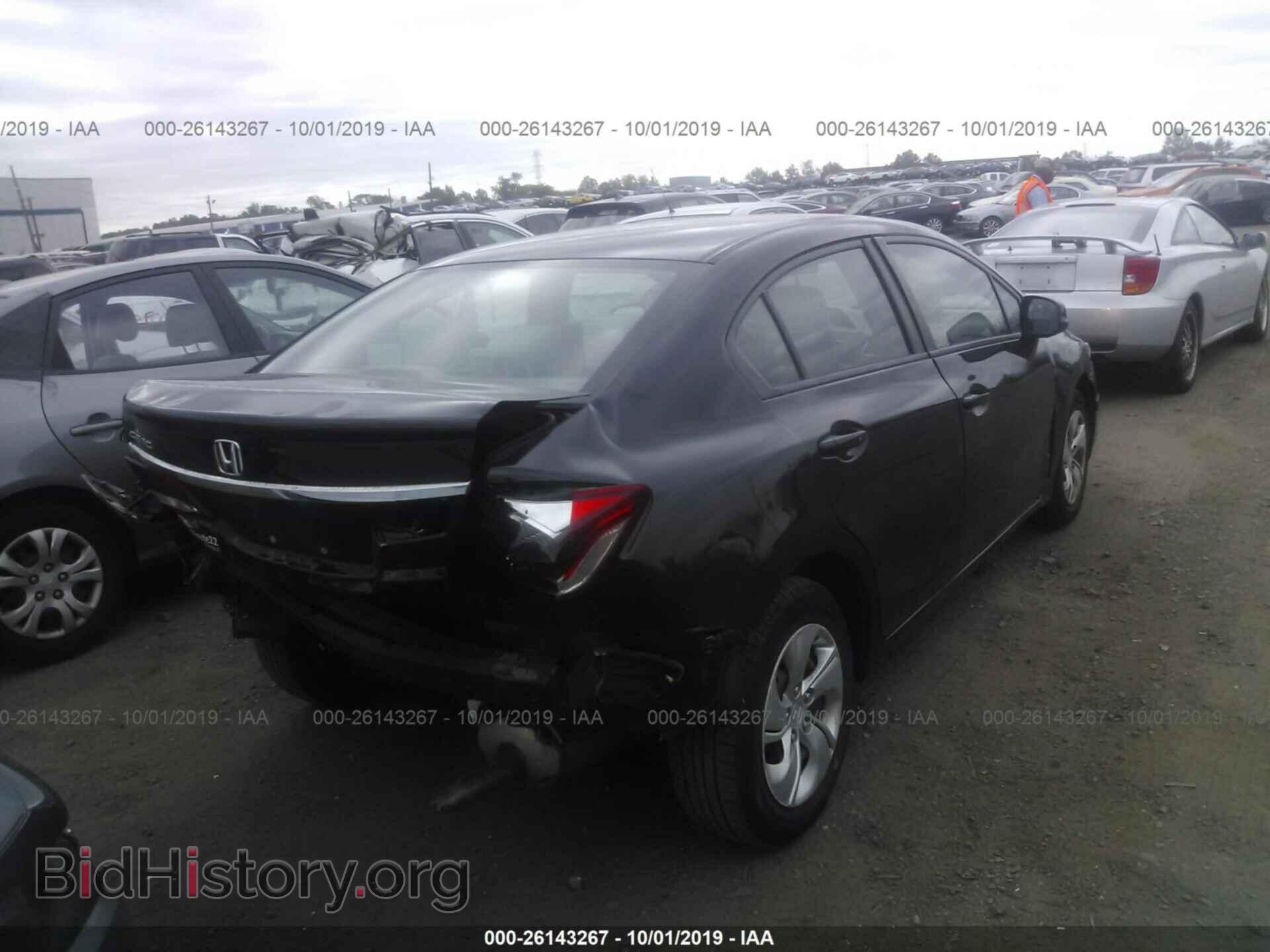 2013 HONDA CIVIC - VIN: 19XFB2F51DE210848 - Photo 4