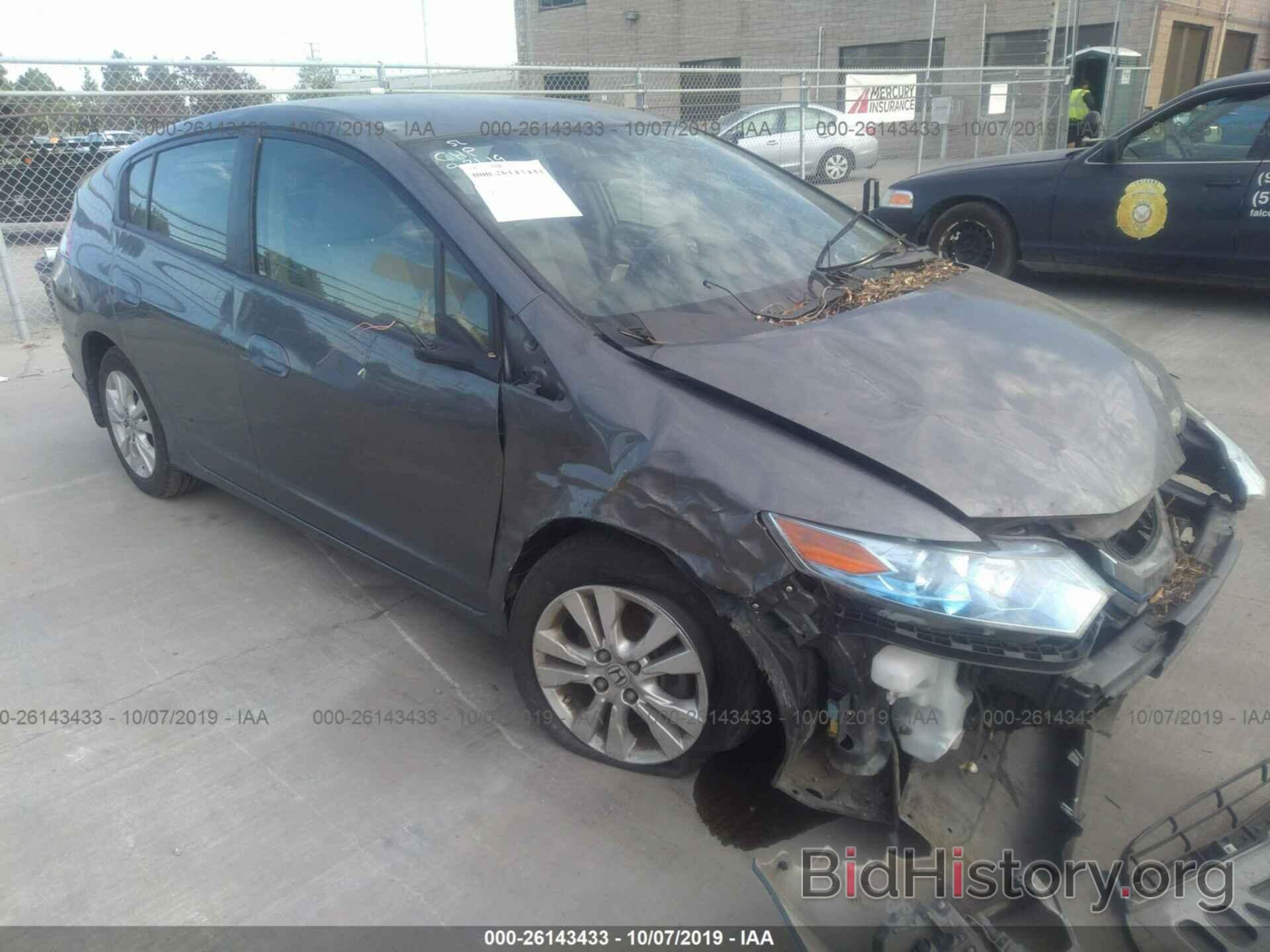 Photo JHMZE2H78CS004472 - HONDA INSIGHT 2012