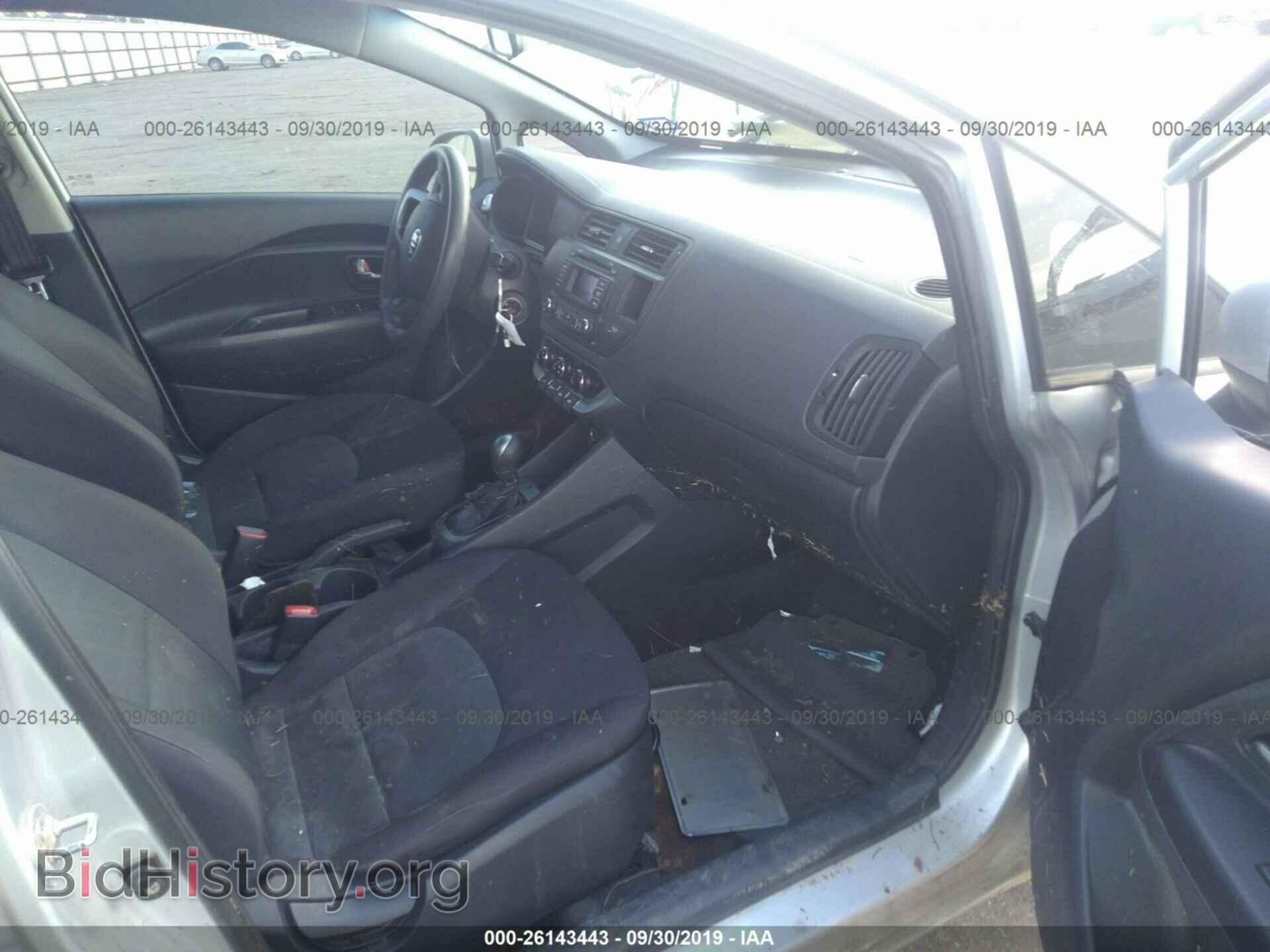 2013 KIA RIO - VIN: KNADM4A35D6160557 - Фото 5