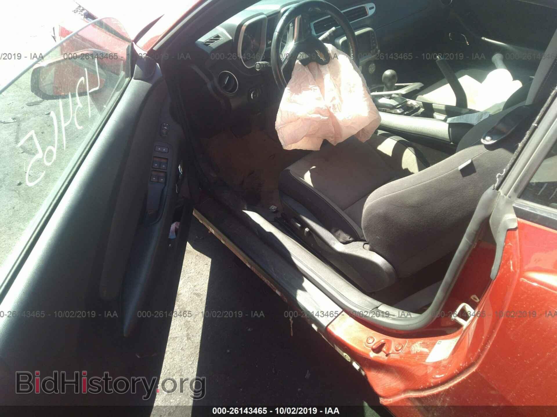 2015 CHEVROLET CAMARO - VIN: 2G1FD3D30F9296777 - Фото 5