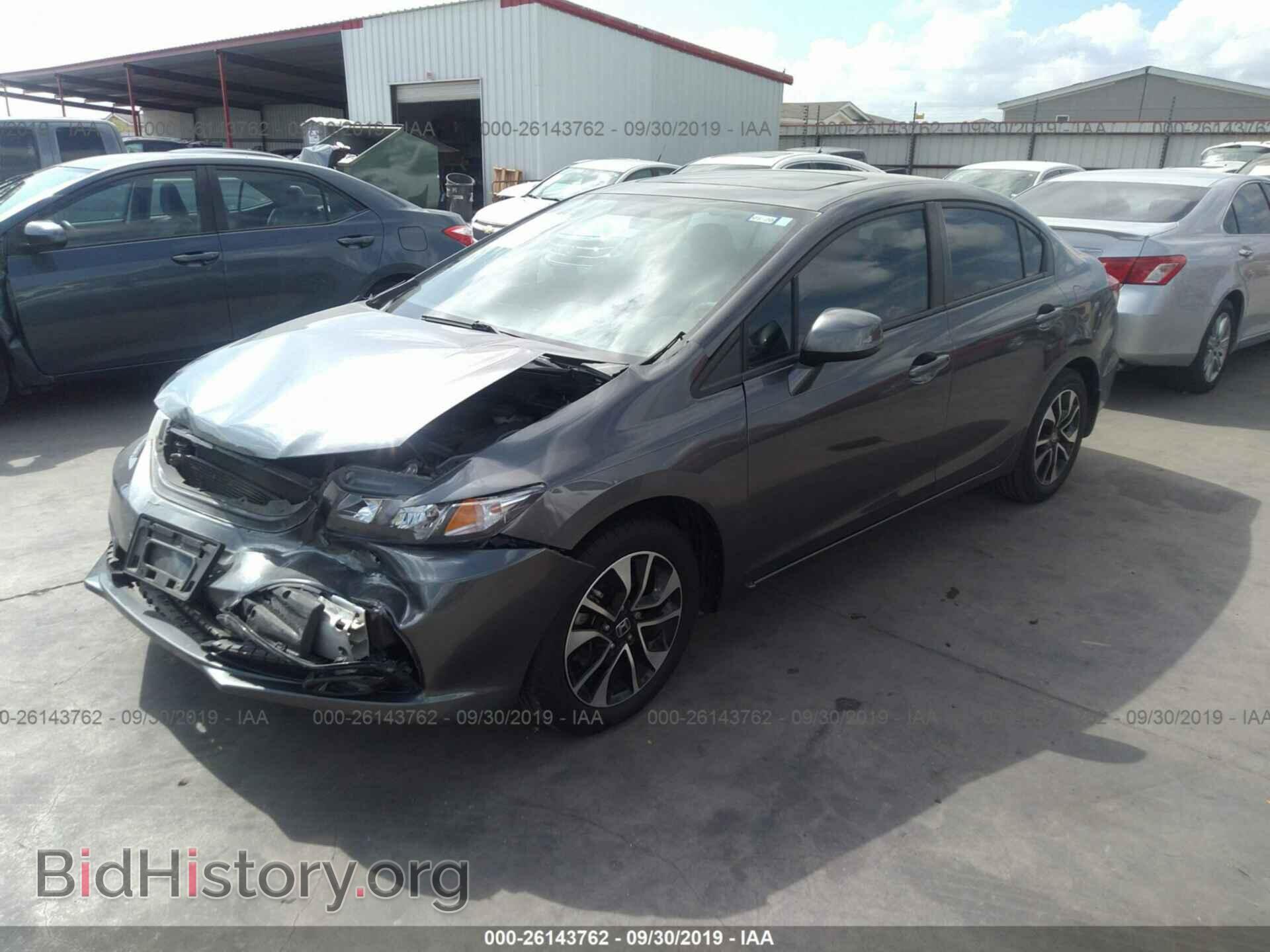 2013 HONDA CIVIC - VIN: 2HGFB2F93DH541133 - Фото 2