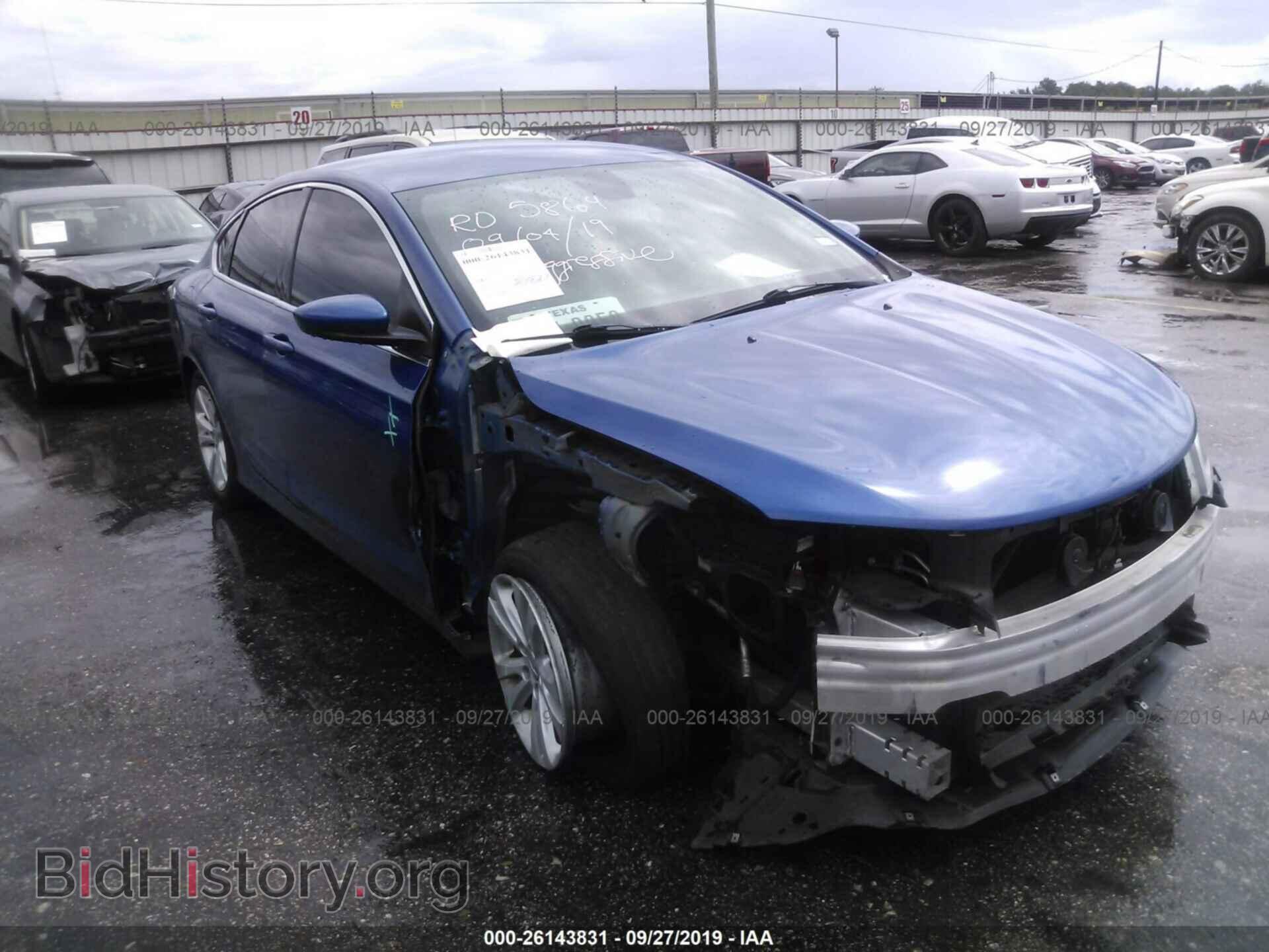 Photo 1C3CCCABXGN140645 - CHRYSLER 200 2016