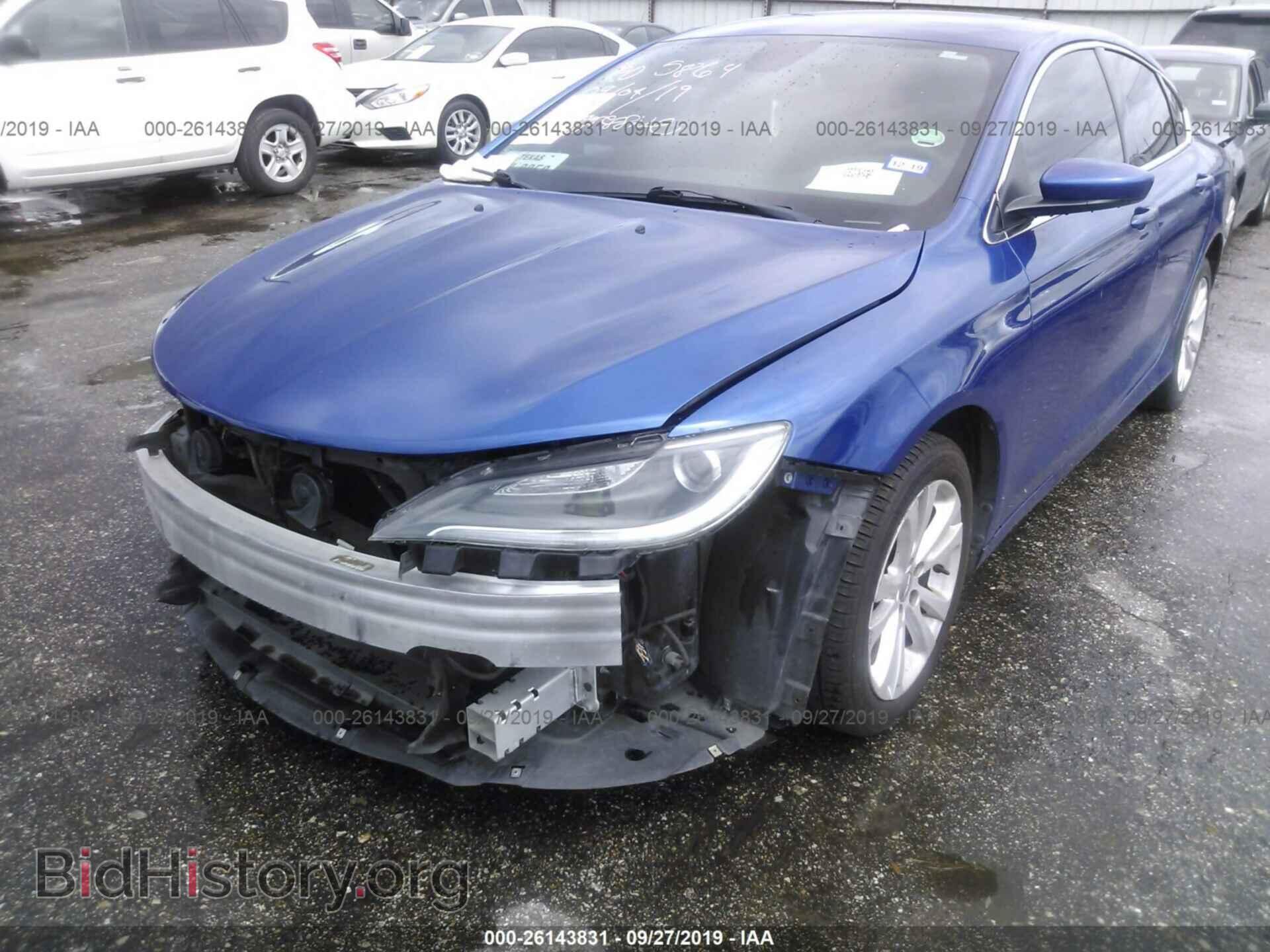 2016 CHRYSLER 200 - VIN: 1C3CCCABXGN140645 - Фото 2