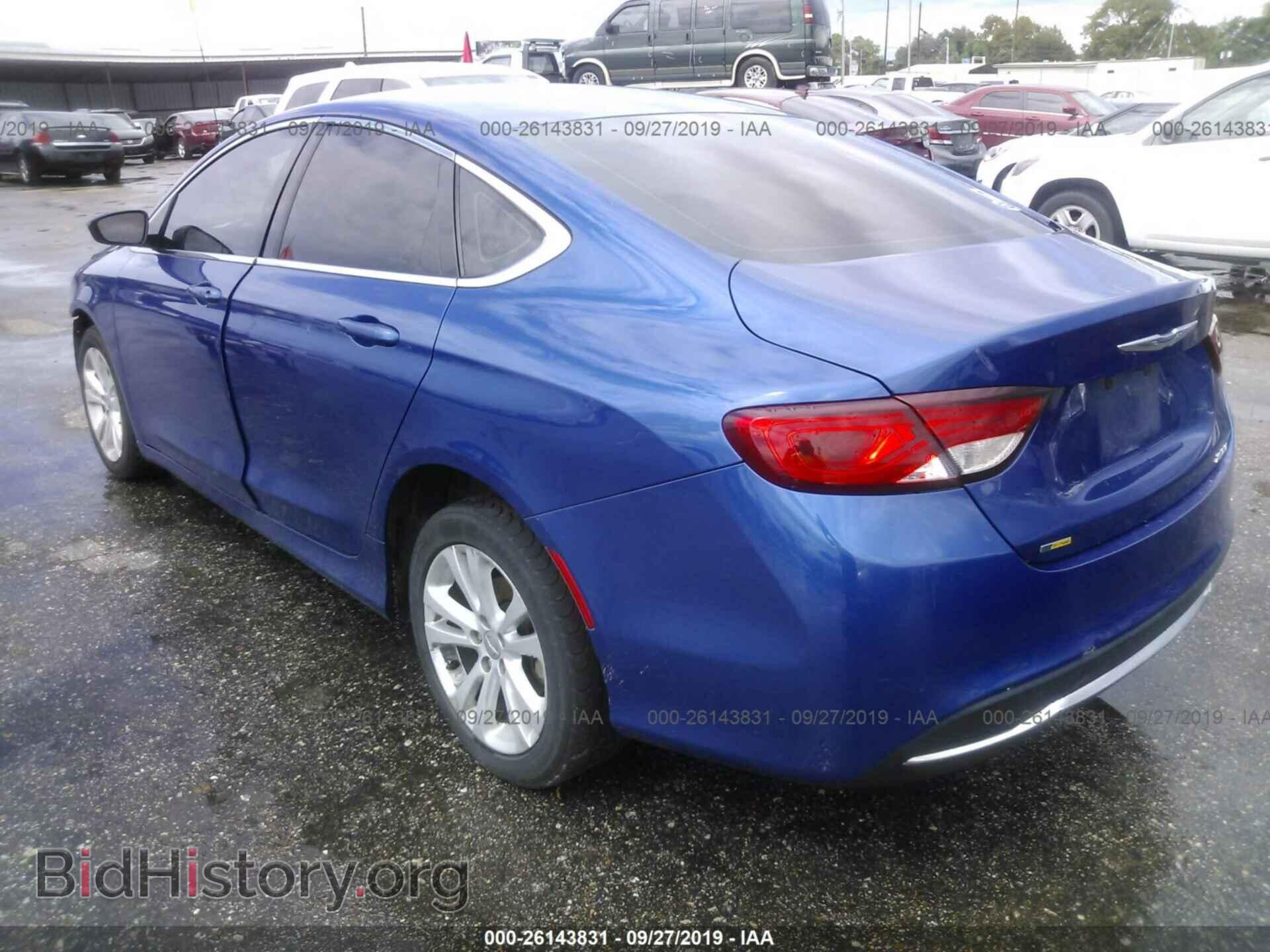 2016 CHRYSLER 200 - VIN: 1C3CCCABXGN140645 - Фото 3