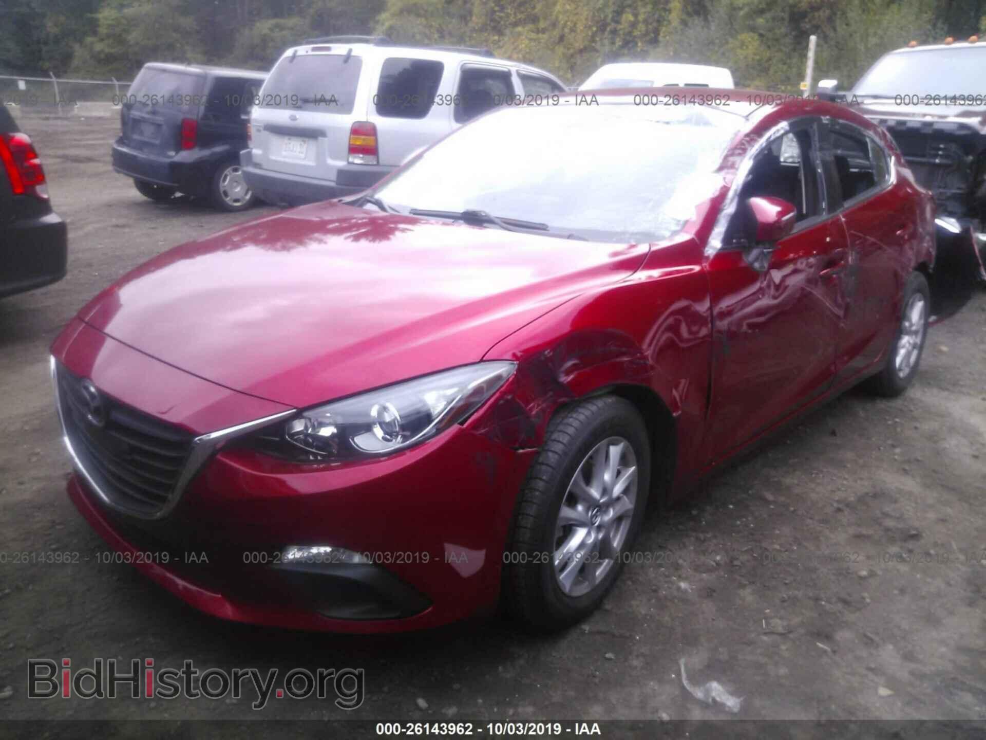 2014 MAZDA 3 - VIN: JM1BM1L7XE1185753 - Фото 2