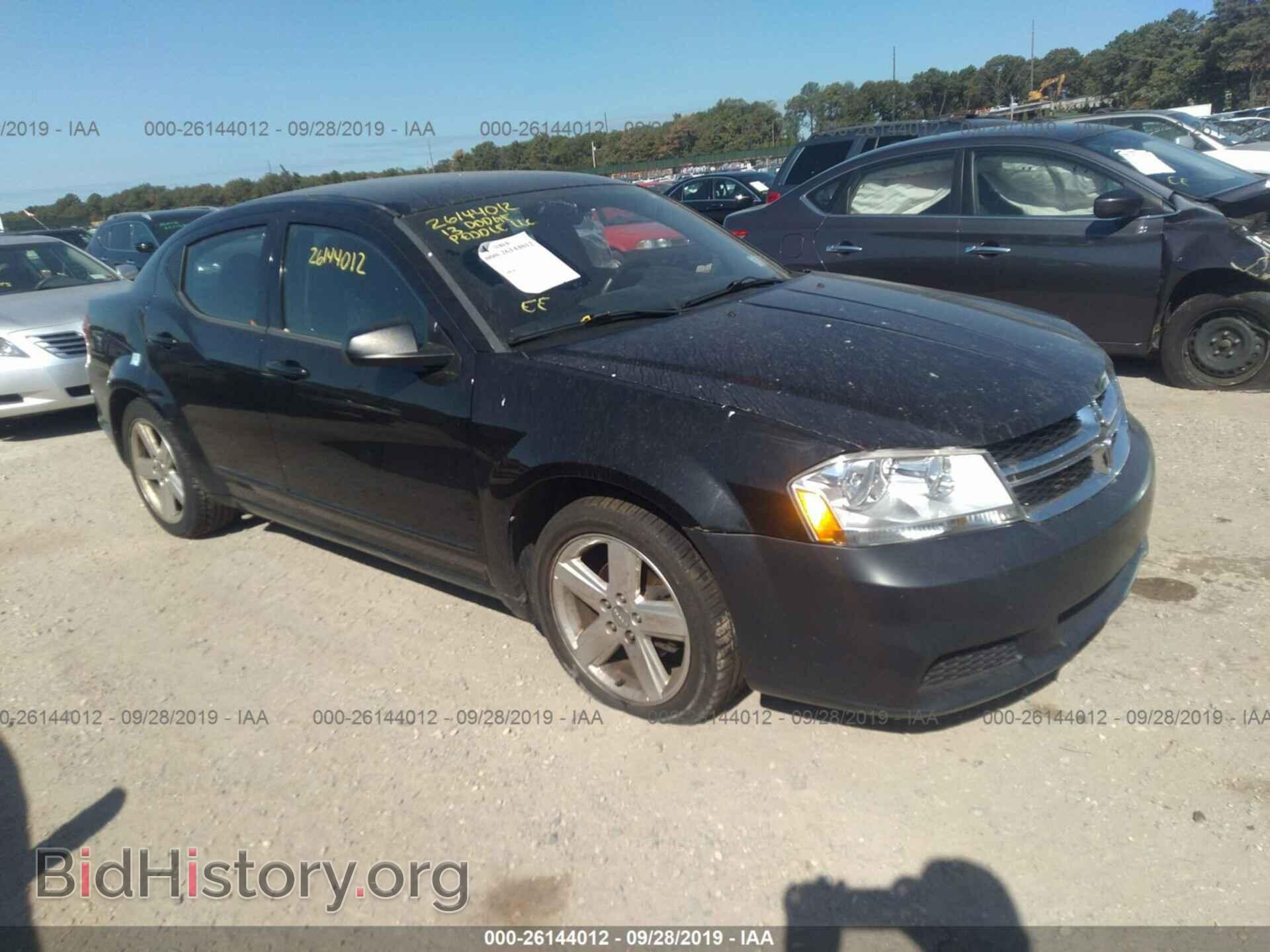 Photo 1C3CDZAB9DN722568 - DODGE AVENGER 2013