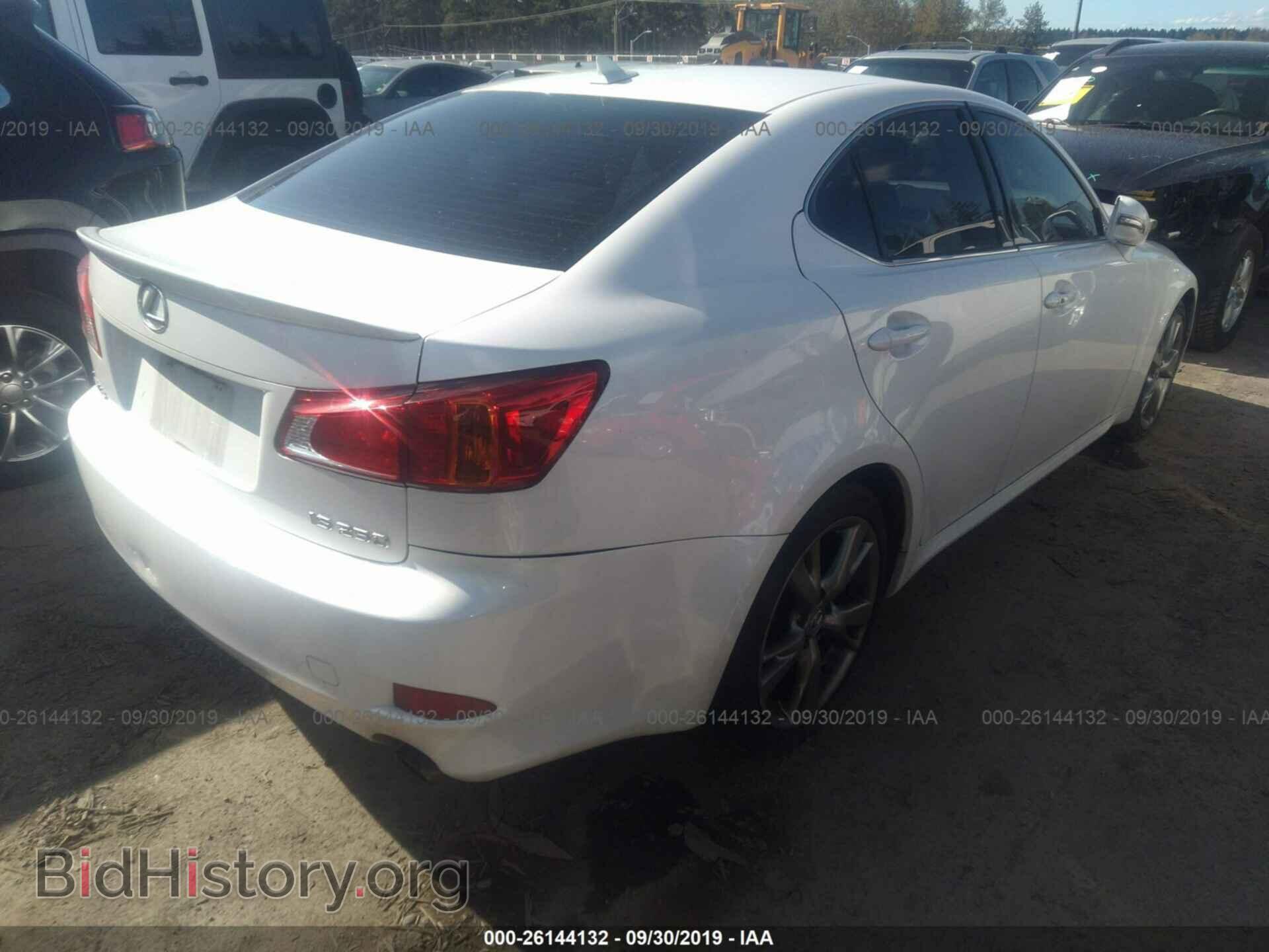 2009 LEXUS IS - VIN: JTHBK262295104592 - Фото 4