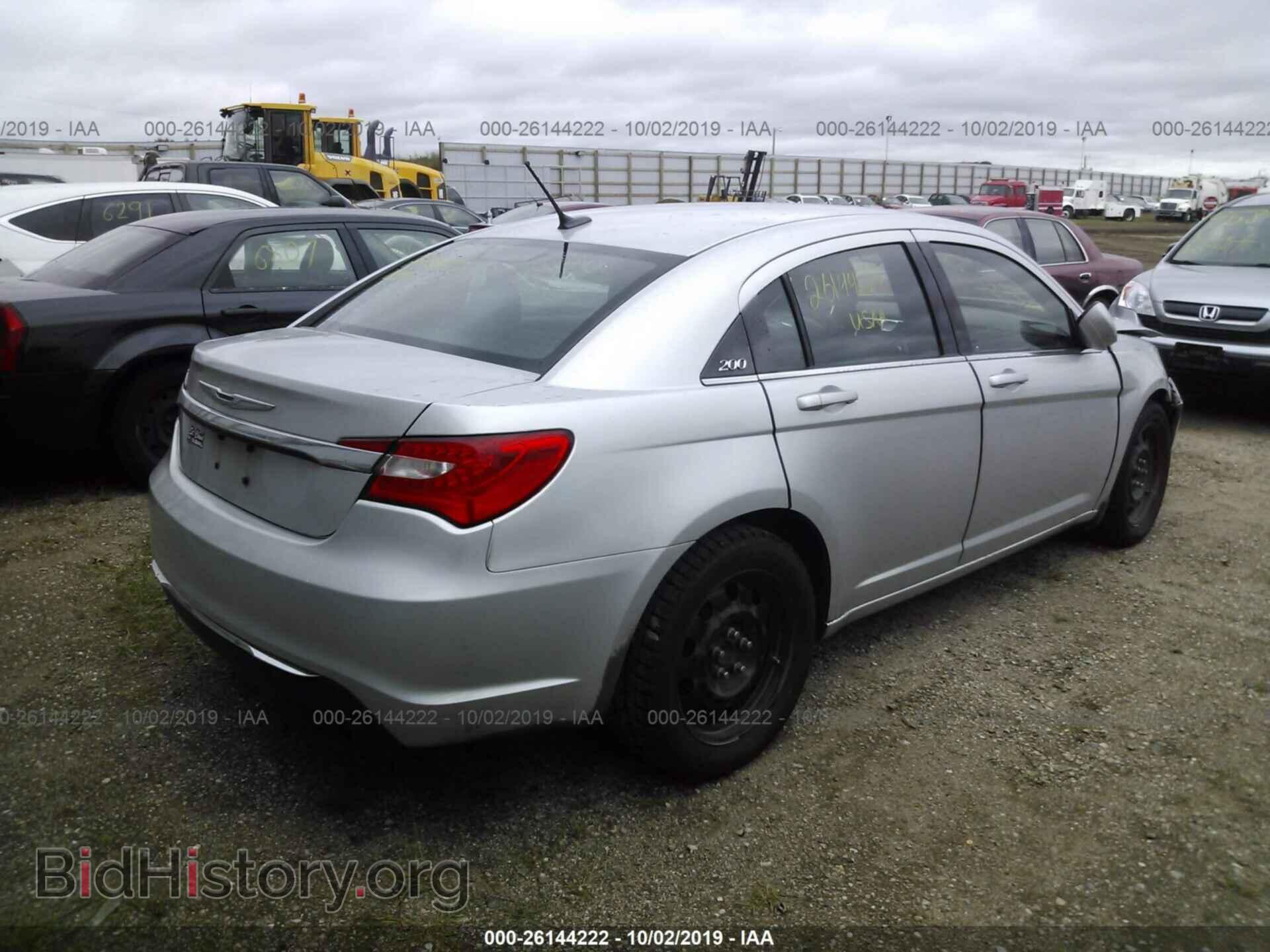 2012 CHRYSLER 200 - VIN: 1C3CCBABXCN320390 - Фото 4
