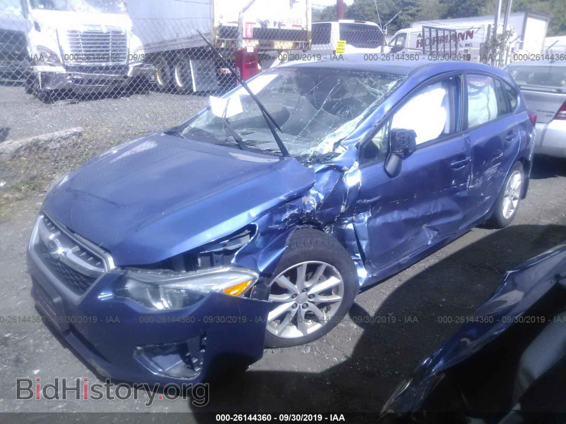 2014 SUBARU IMPREZA - VIN: JF1GPAC69E8297798 - Фото 2