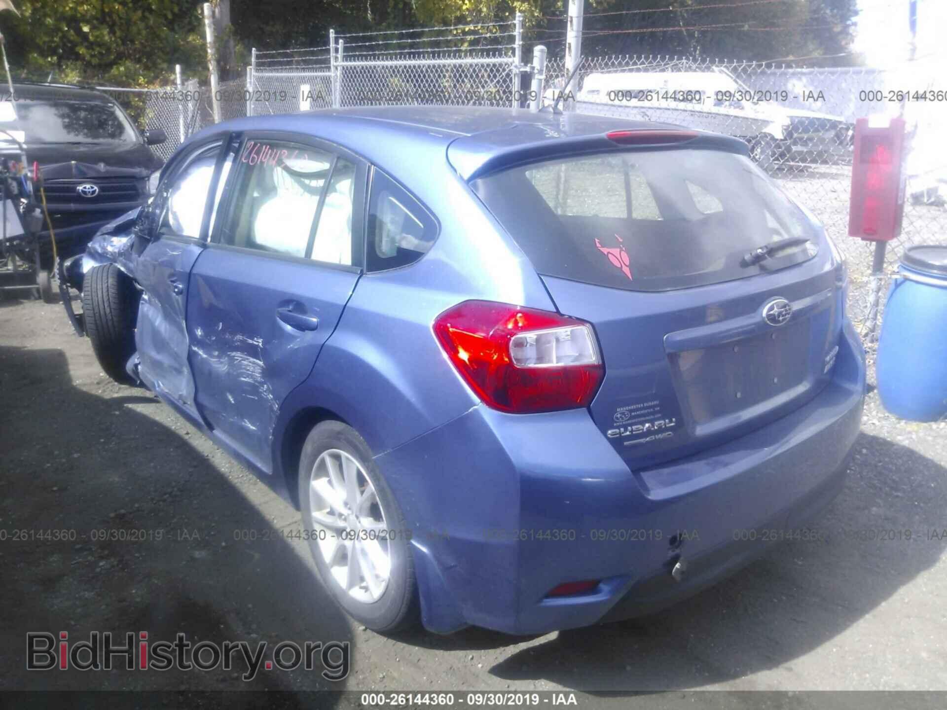 2014 SUBARU IMPREZA - VIN: JF1GPAC69E8297798 - Фото 3