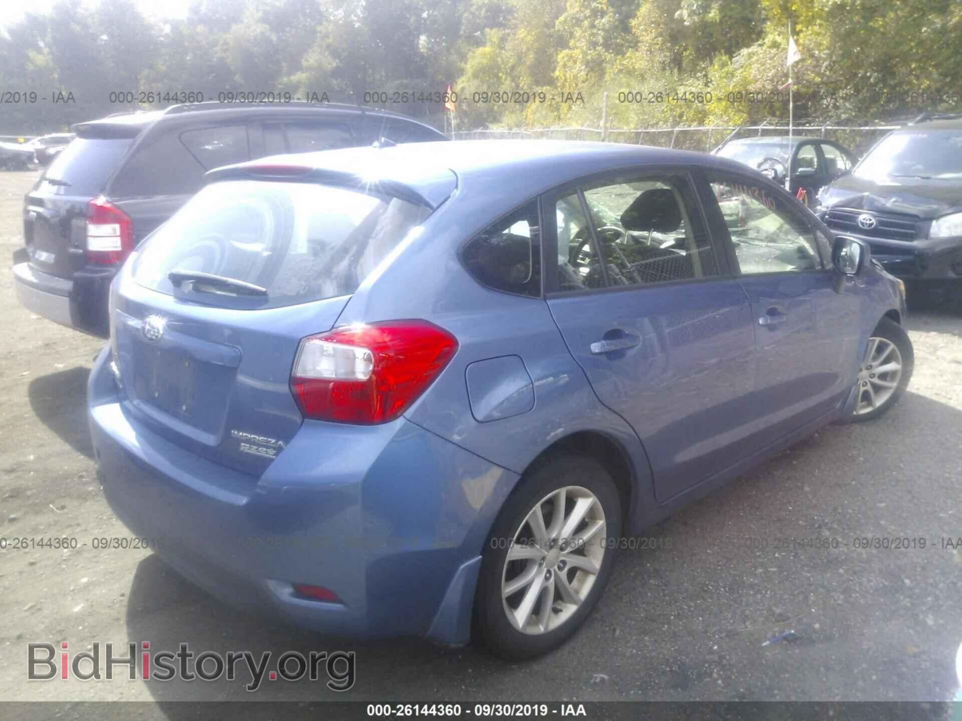 2014 SUBARU IMPREZA - VIN: JF1GPAC69E8297798 - Фото 4