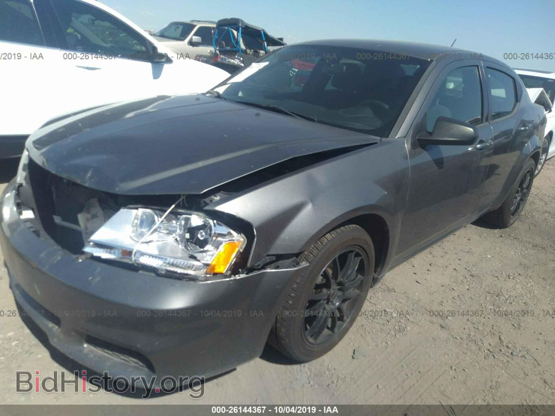 2012 DODGE AVENGER - VIN: 1C3CDZAB5CN260136 - Фото 2