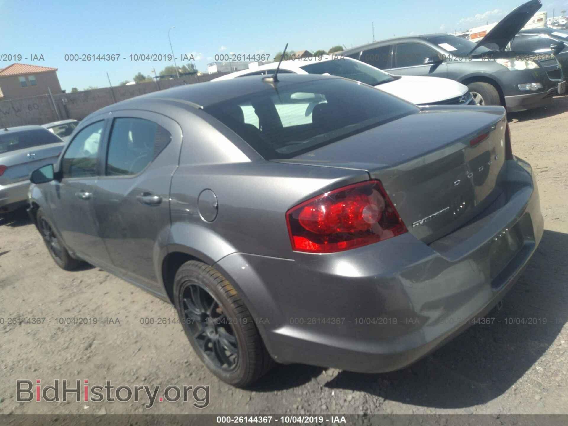 2012 DODGE AVENGER - VIN: 1C3CDZAB5CN260136 - Фото 3