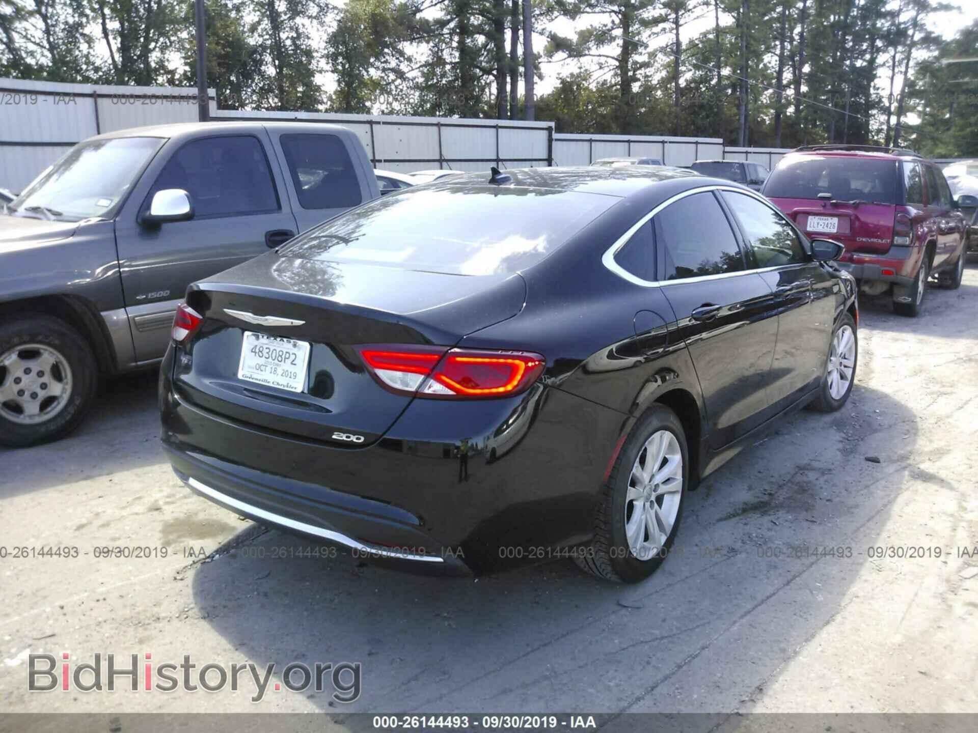 2015 CHRYSLER 200 - VIN: 1C3CCCAB7FN676743 - Photo 4