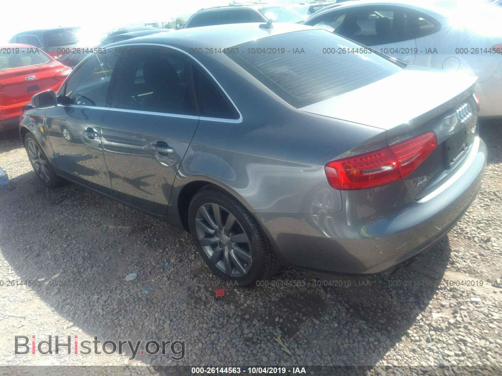 2013 AUDI A4 - VIN: WAUAFAFL2DN009136 - Фото 3