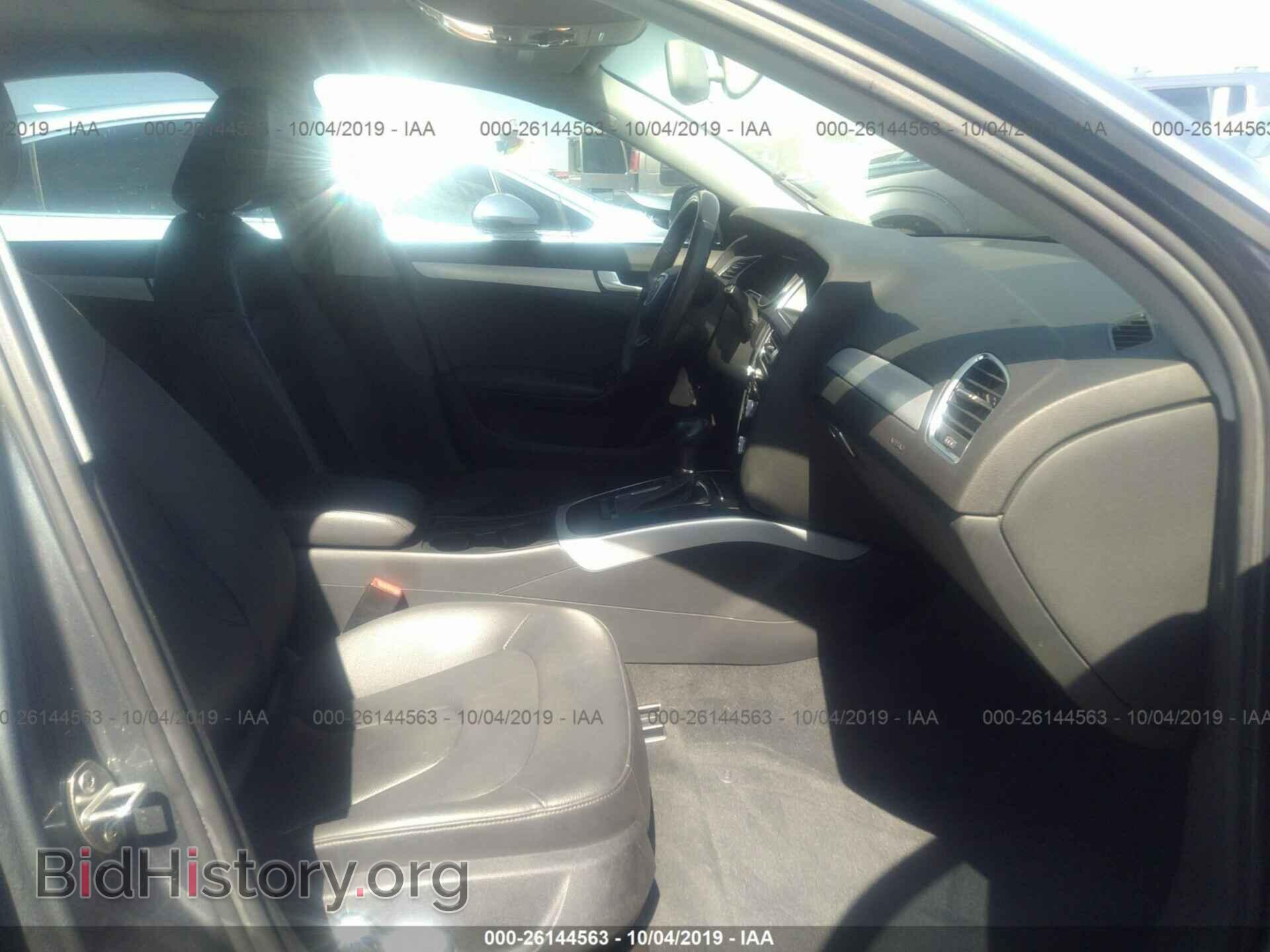 2013 AUDI A4 - VIN: WAUAFAFL2DN009136 - Фото 5