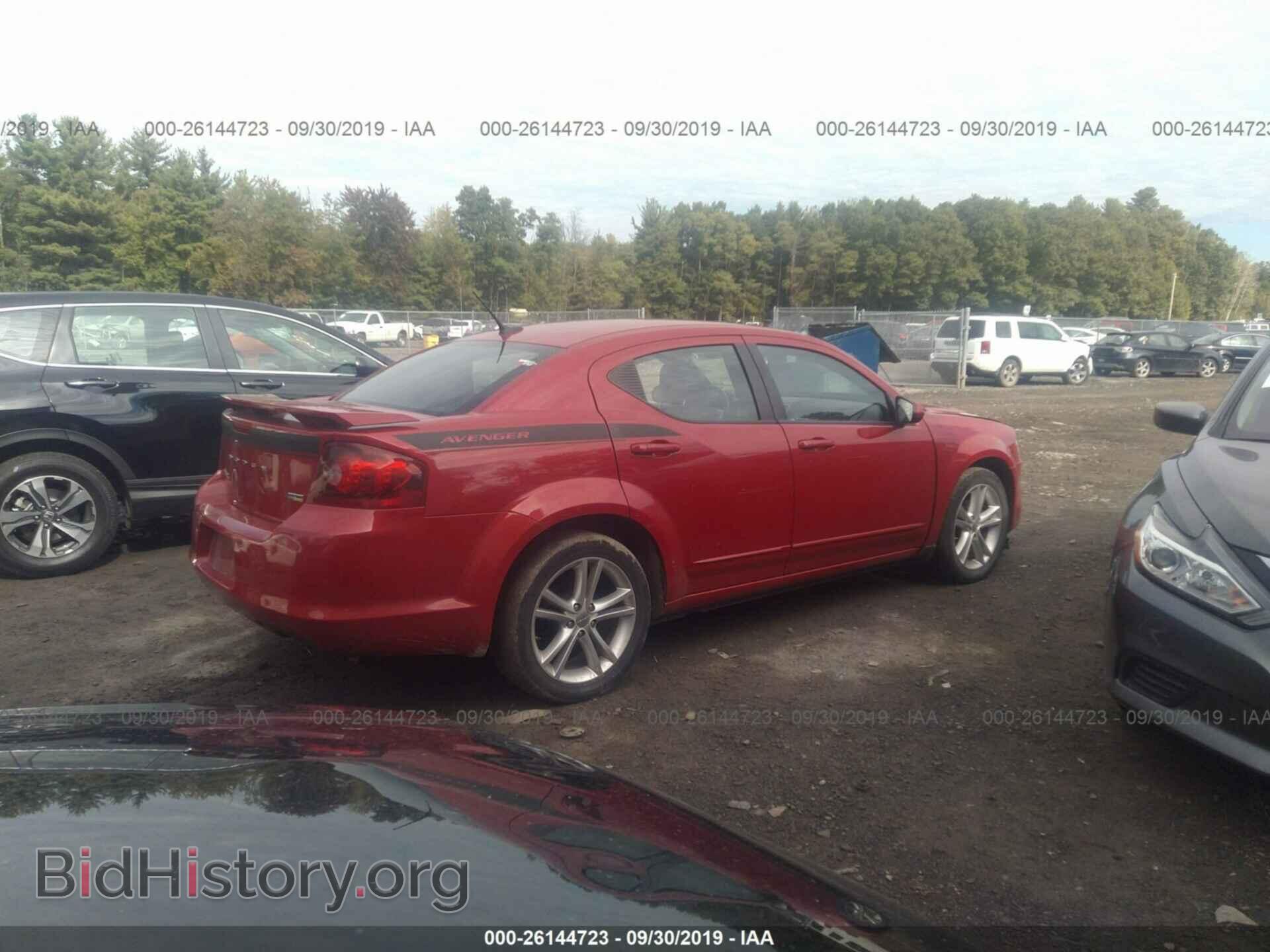 2012 DODGE AVENGER - VIN: 1C3CDZEG6CN309317 - Фото 4