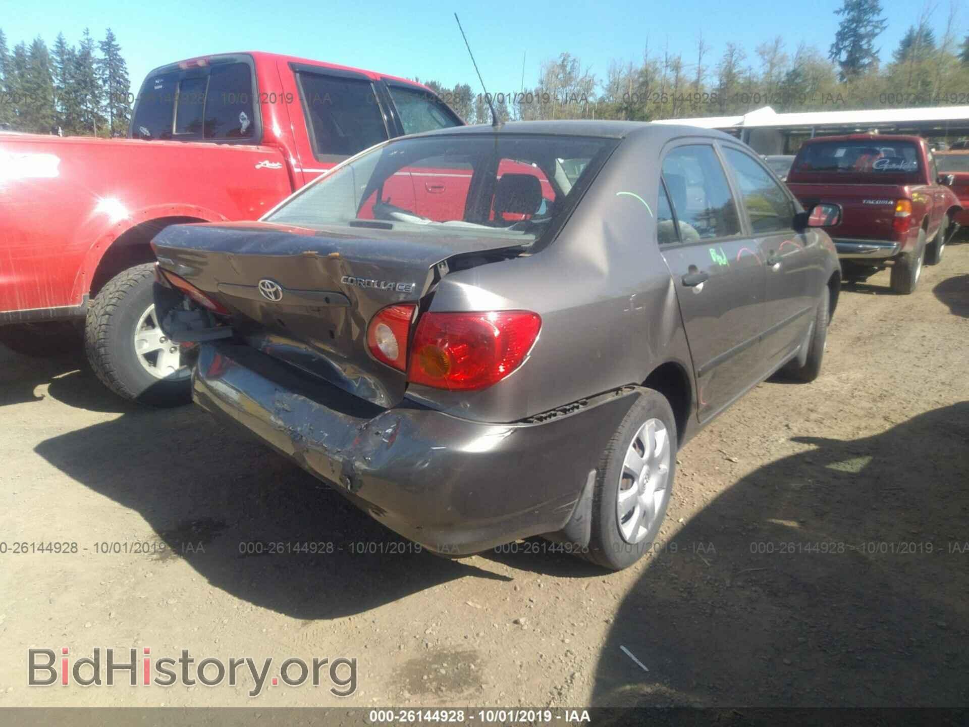2003 TOYOTA COROLLA - VIN: 2T1BR32E73C708135 - Фото 4