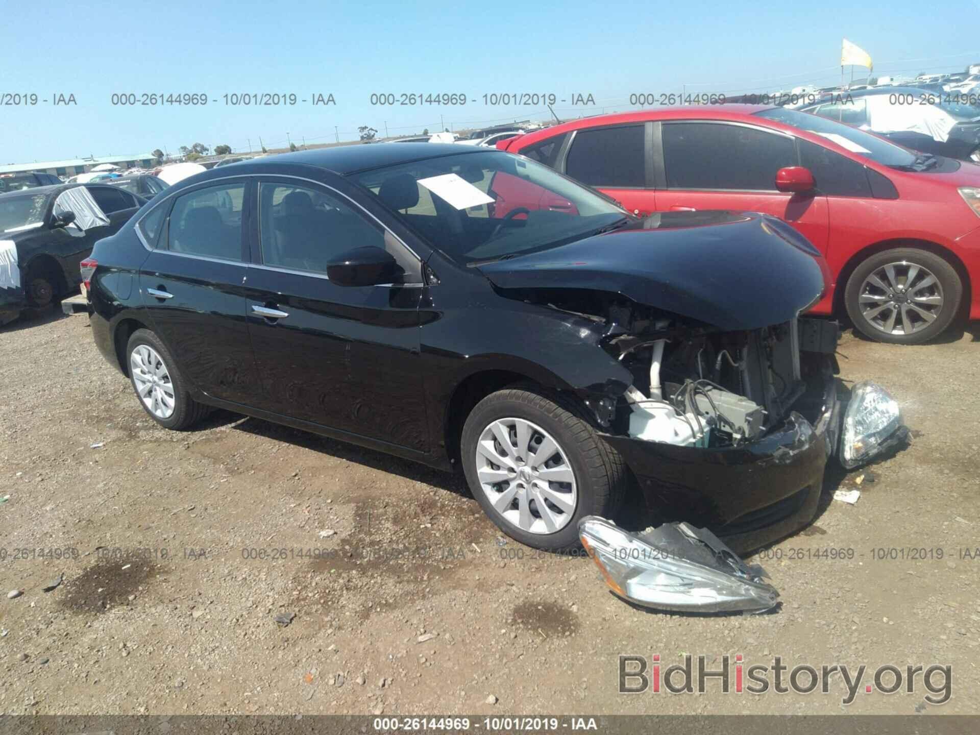 Photo 3N1AB7AP4EY341307 - NISSAN SENTRA 2014