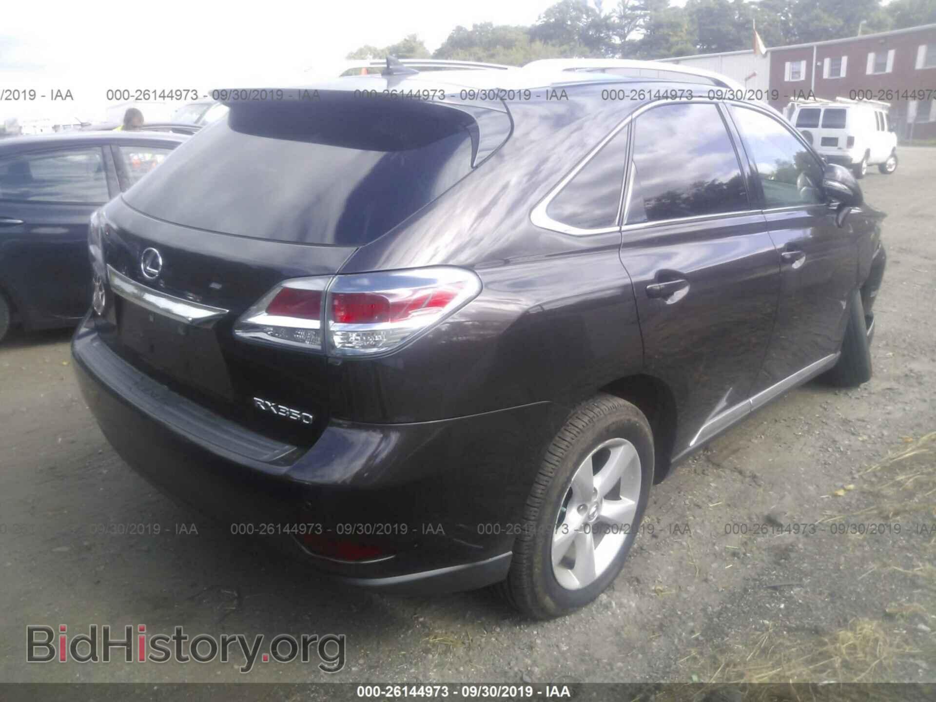2013 LEXUS RX - VIN: 2T2BK1BA8DC159435 - Фото 4