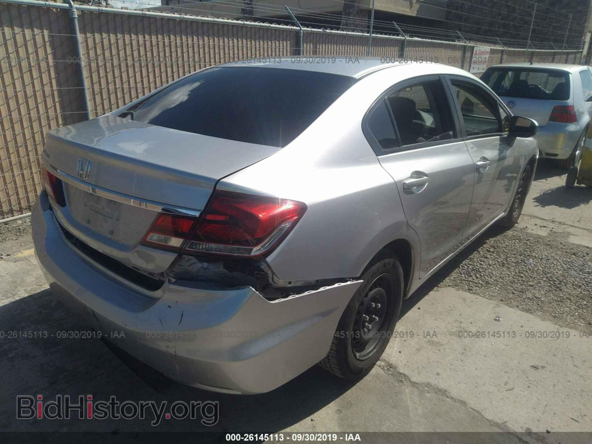 2014 HONDA CIVIC - VIN: 19XFB2F52EE266041 - Фото 4