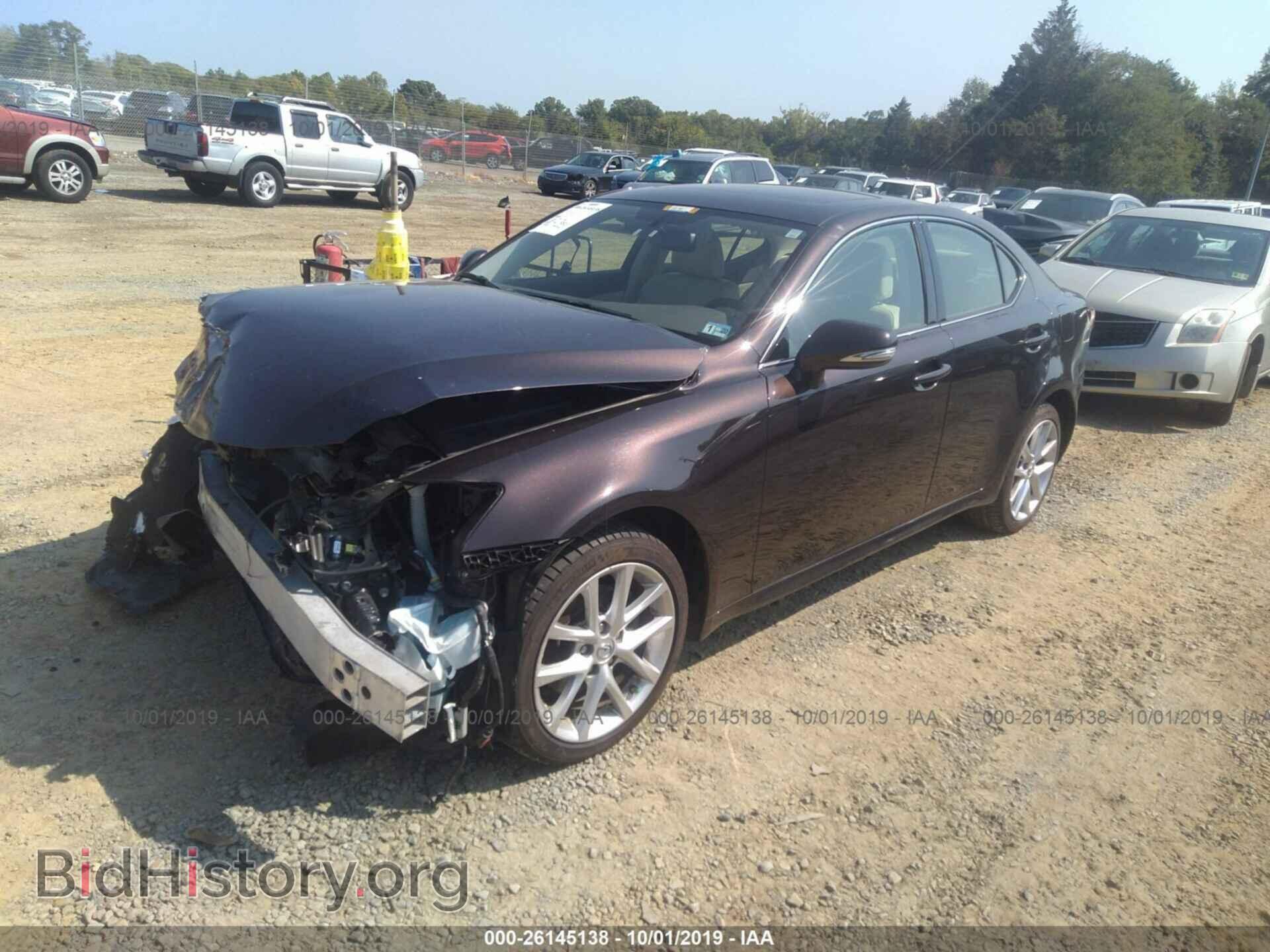 2012 LEXUS IS - VIN: JTHCF5C21C5053298 - Photo 2