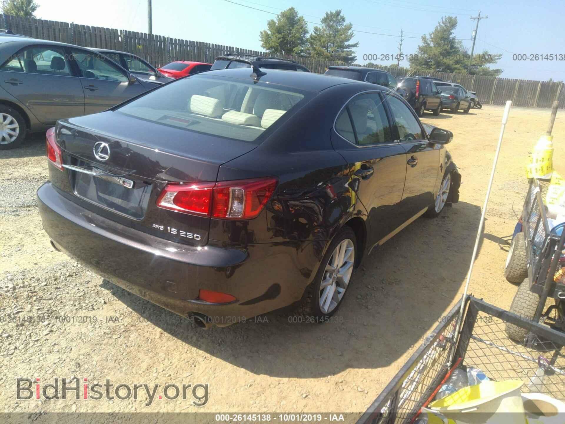2012 LEXUS IS - VIN: JTHCF5C21C5053298 - Photo 4