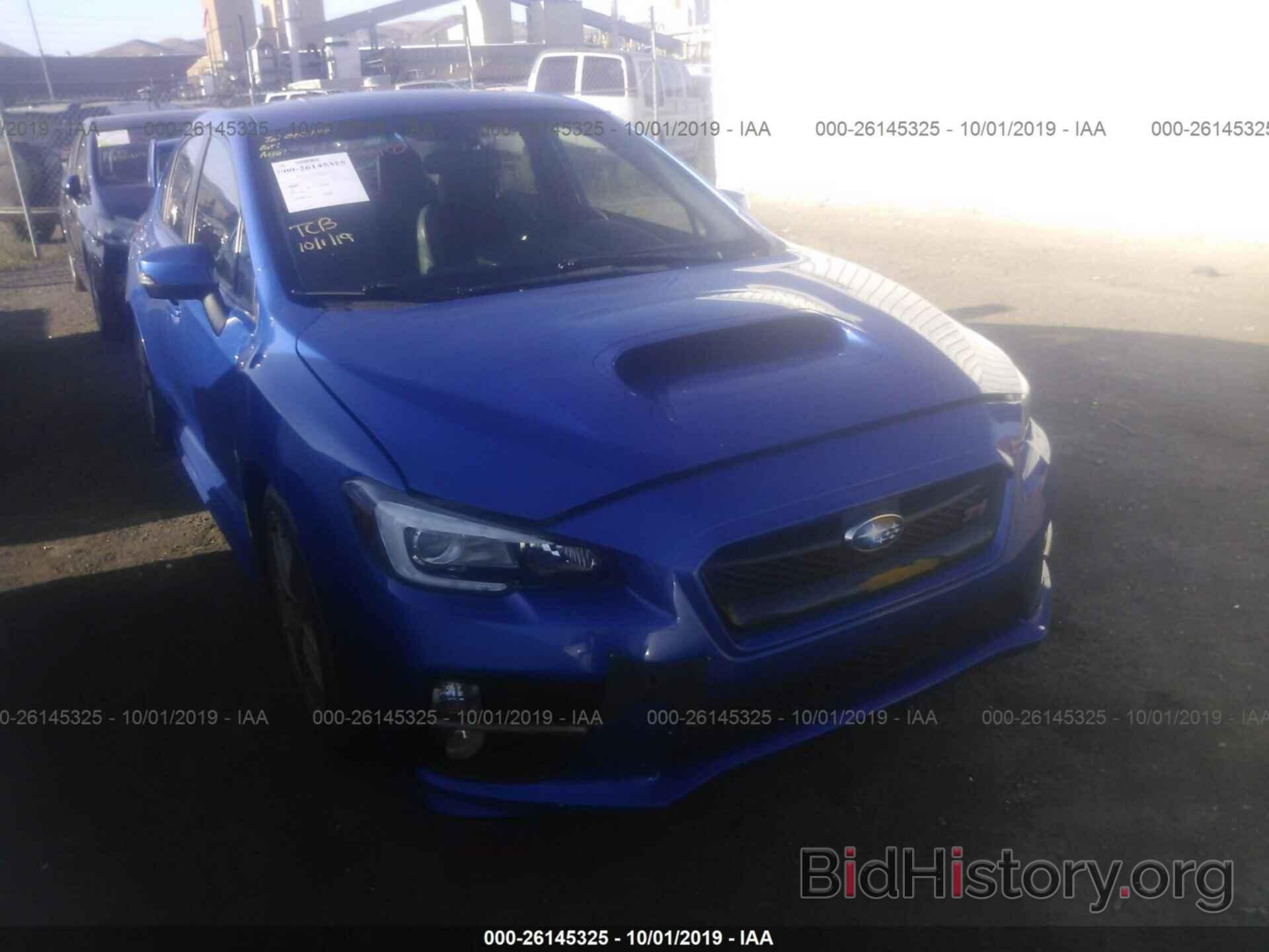 Фотография JF1VA2W62F9806832 - SUBARU WRX 2015