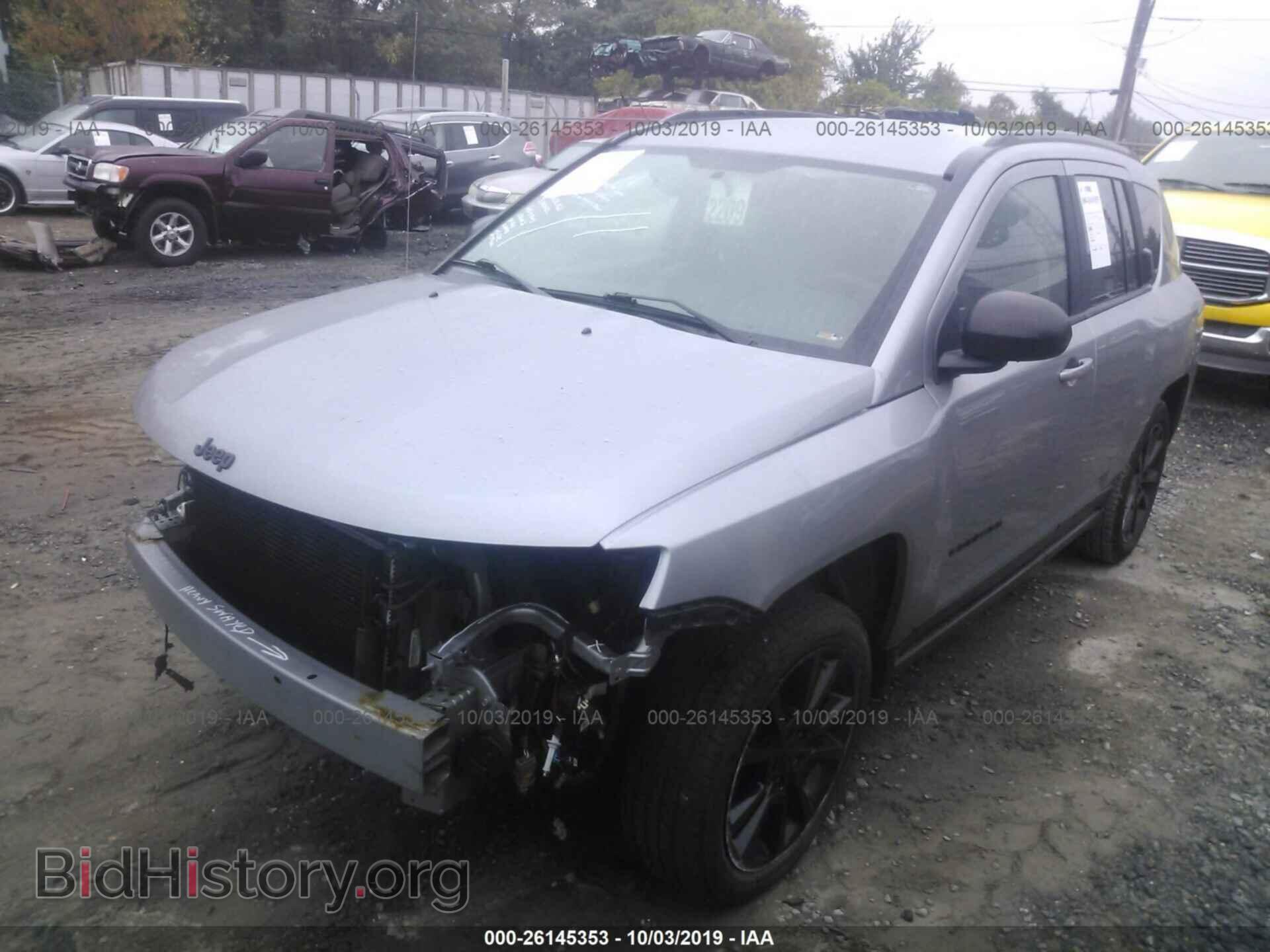 2015 JEEP COMPASS - VIN: 1C4NJCBA6FD344007 - Фото 2