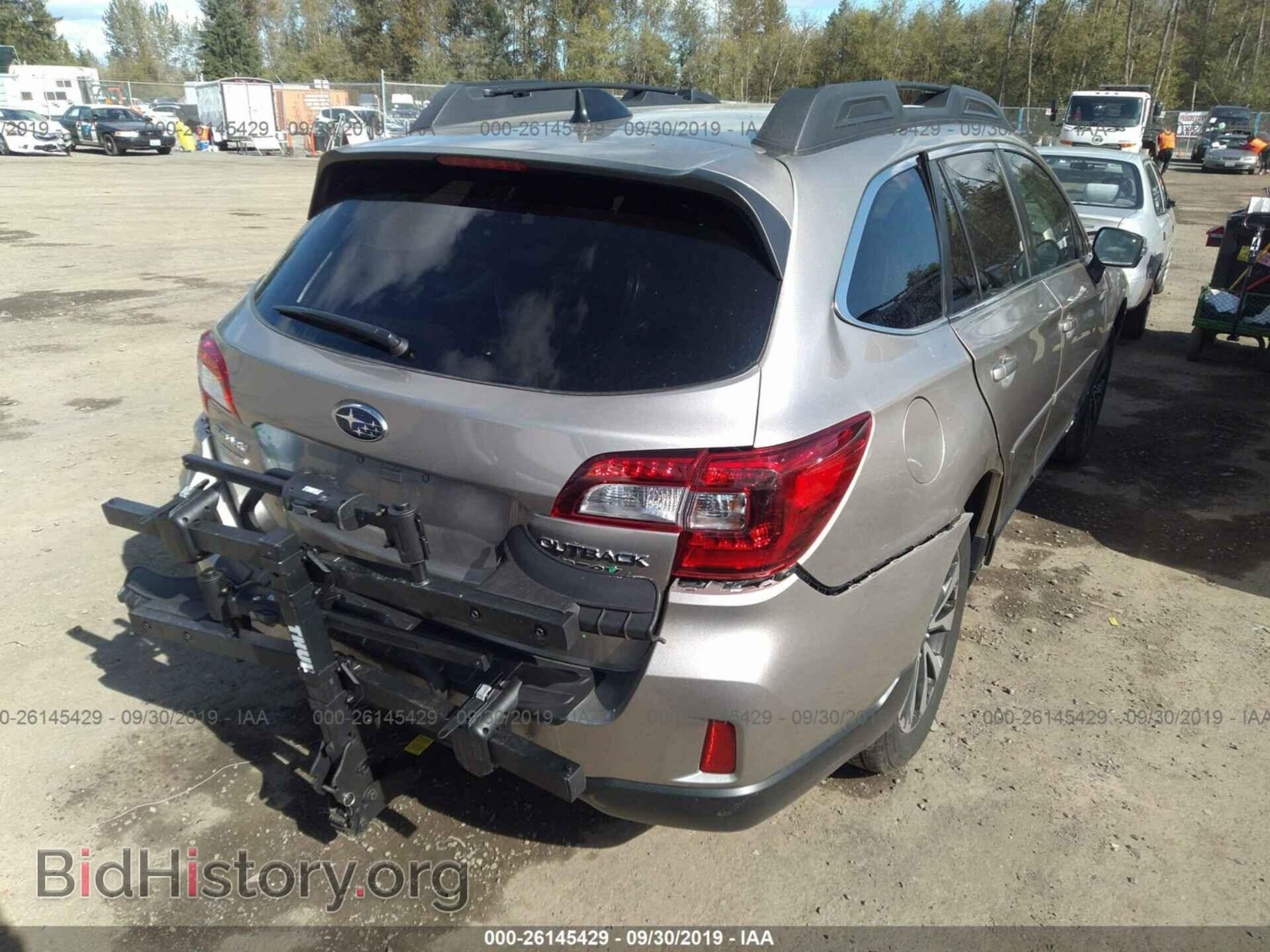 2016 SUBARU OUTBACK - VIN: 4S4BSANC6G3276974 - Фото 4