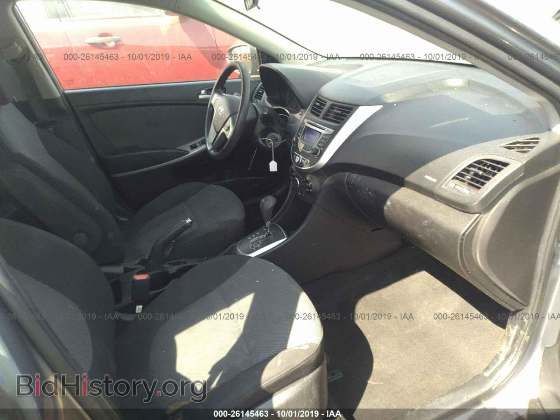 2014 HYUNDAI ACCENT - VIN: KMHCT5AE9EU158814 - Фото 5