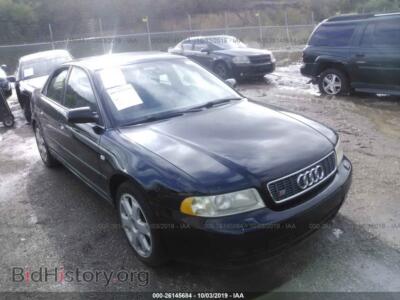 2000 Audi S4 2.7 Quattro, black — VIN WAUDD68D2YA020446, IAAI