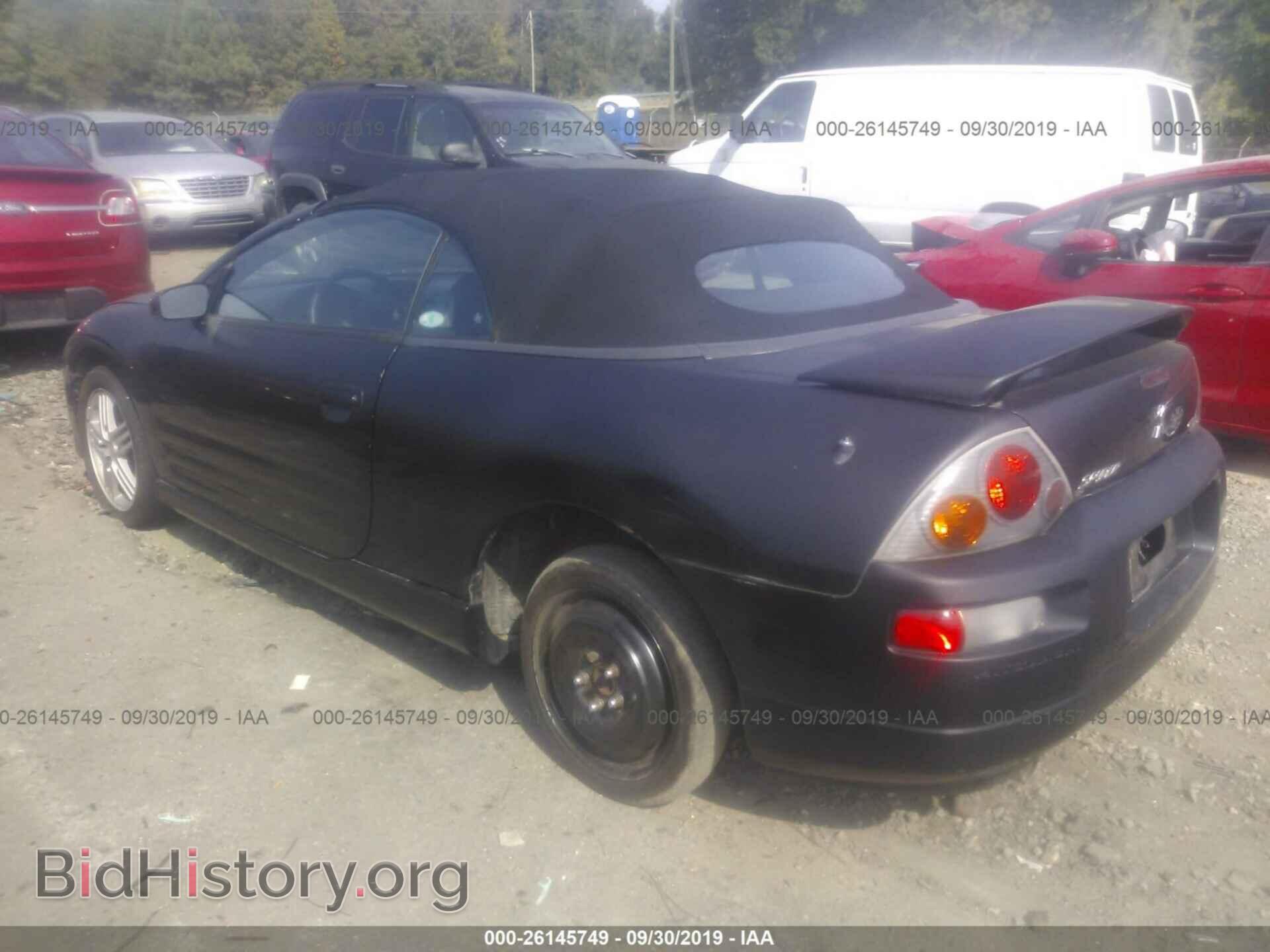 2003 MITSUBISHI ECLIPSE - VIN: 4A3AE55H13E025947 - Photo 3