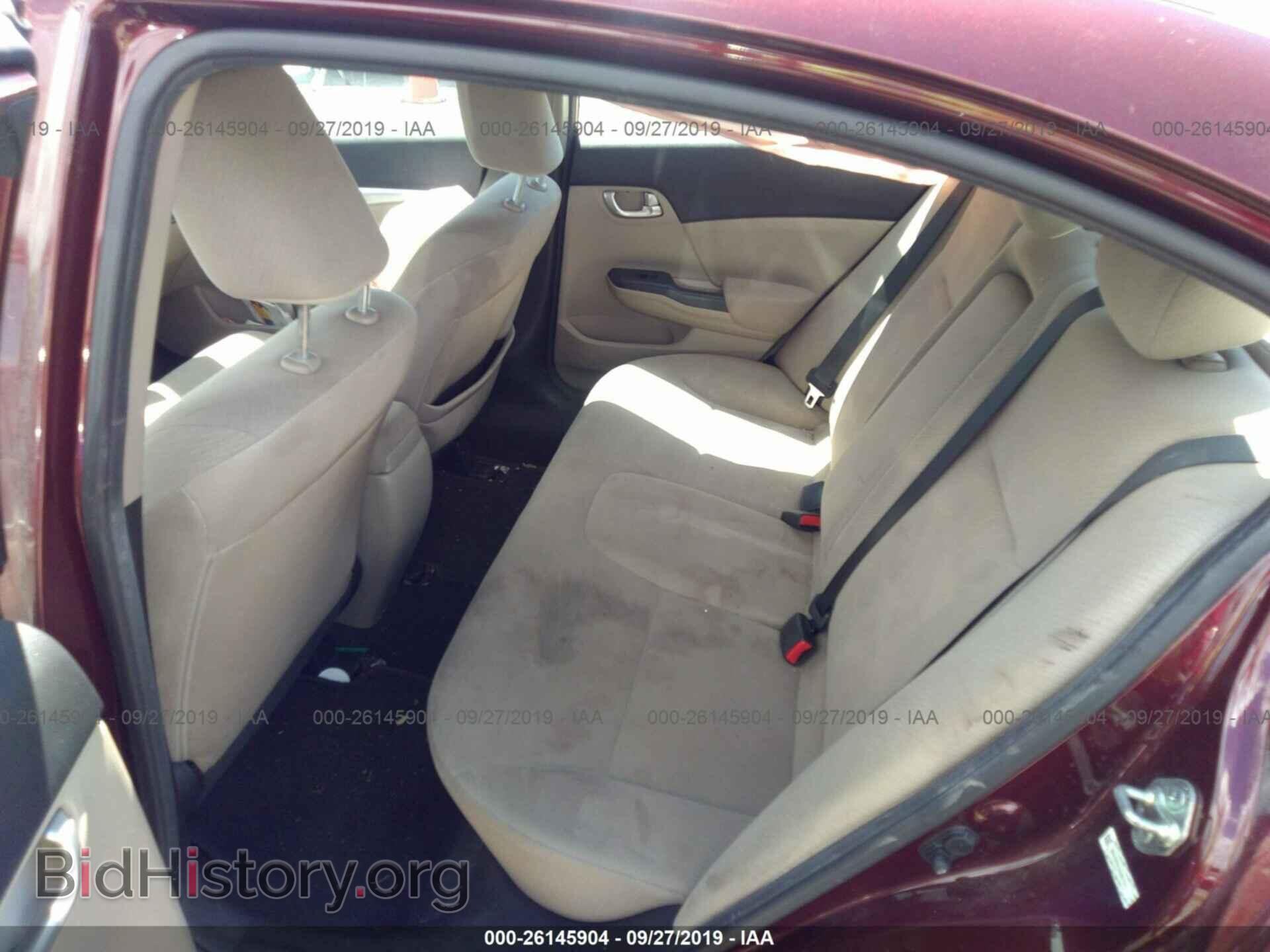 2013 HONDA CIVIC - VIN: 19XFB2F81DE091774 - Фото 8