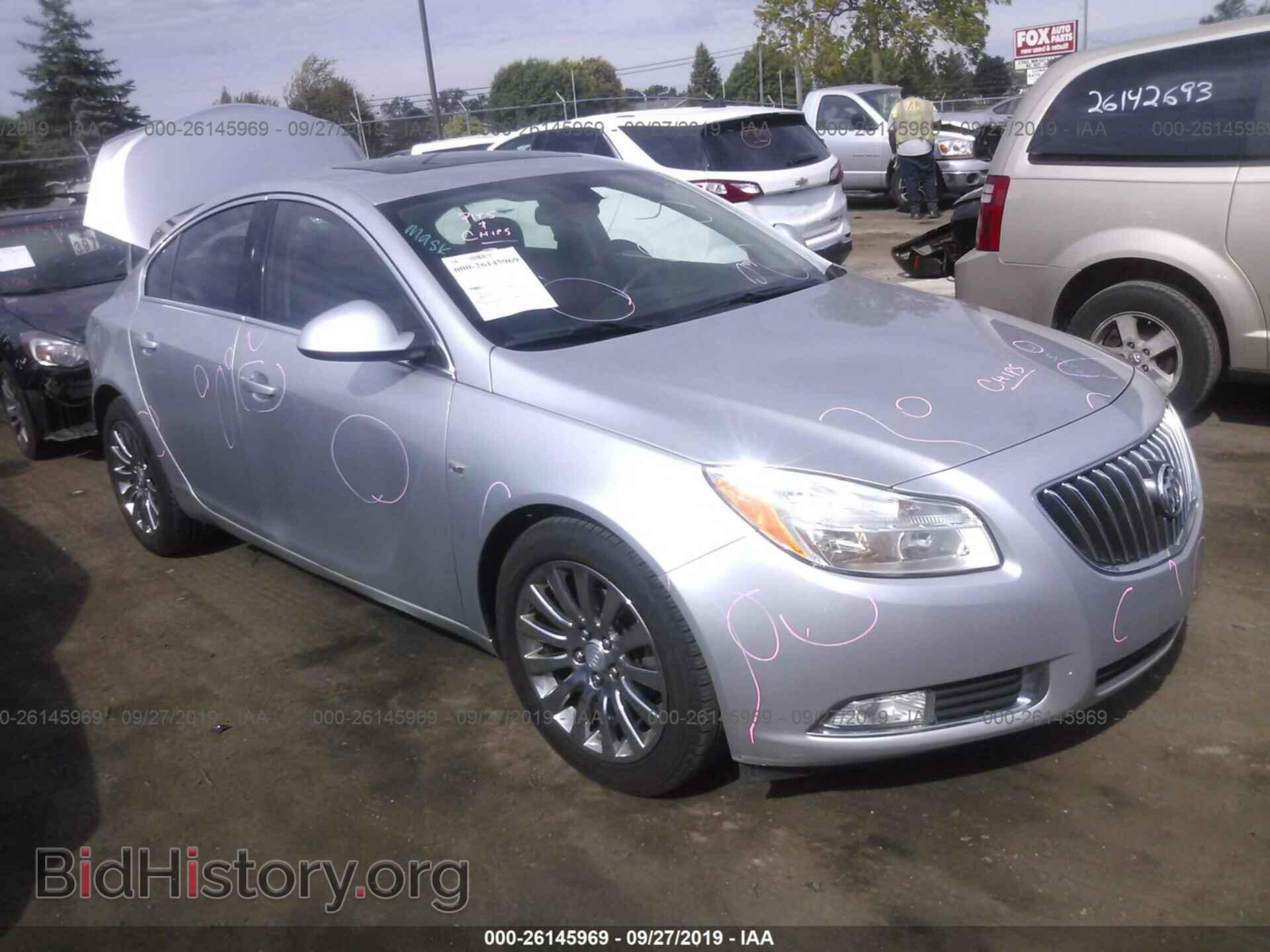 Фотография 2G4GS5EC9B9185100 - BUICK REGAL 2011