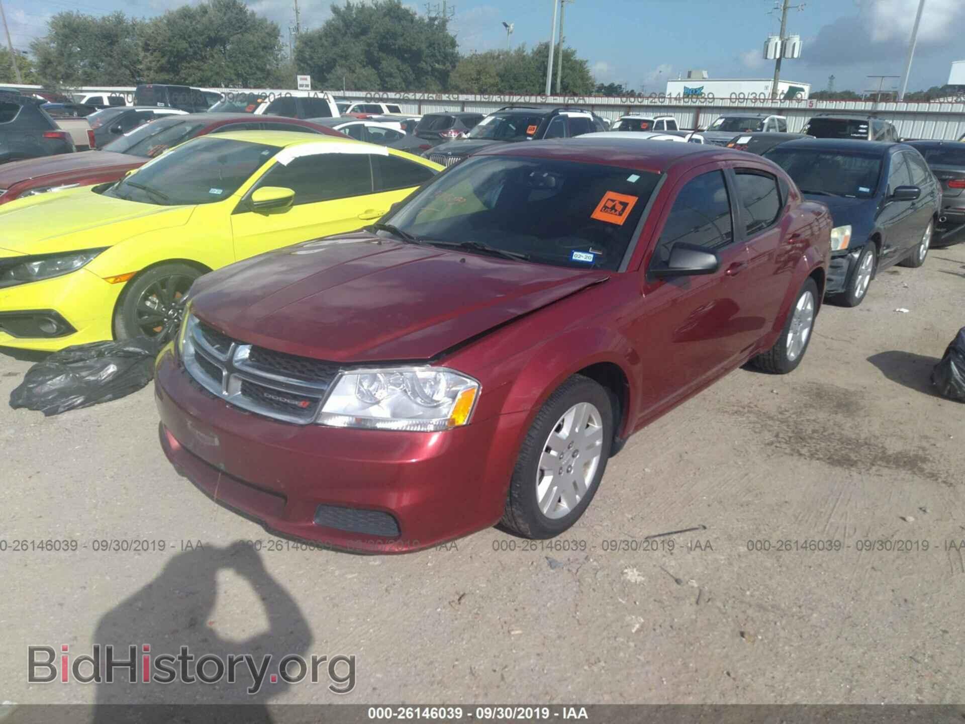 2014 DODGE AVENGER - VIN: 1C3CDZAB2EN193823 - Photo 2
