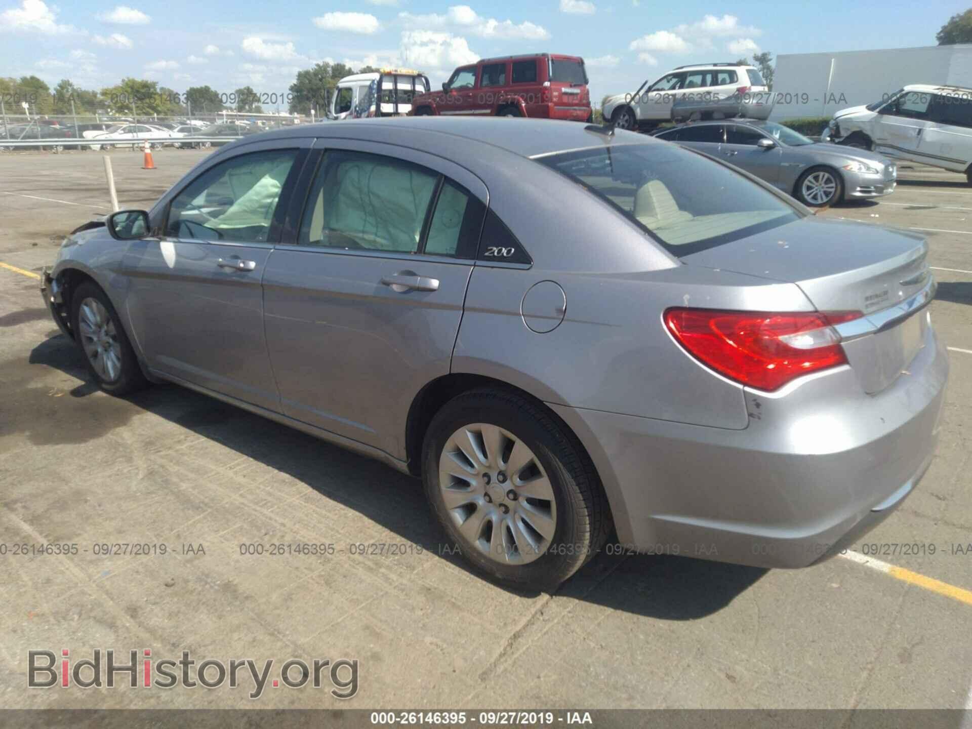 2013 CHRYSLER 200 - VIN: 1C3CCBAB2DN641227 - Фото 3