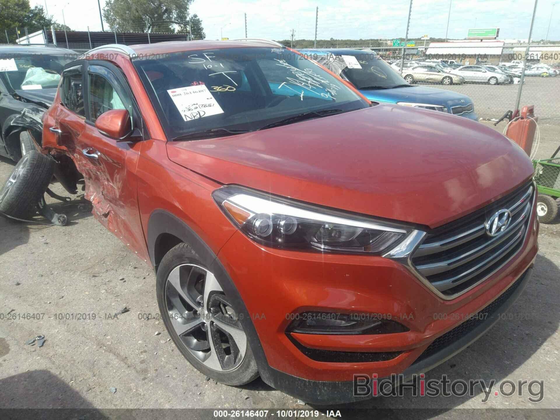 Фотография KM8J33A26GU027716 - HYUNDAI TUCSON 2016