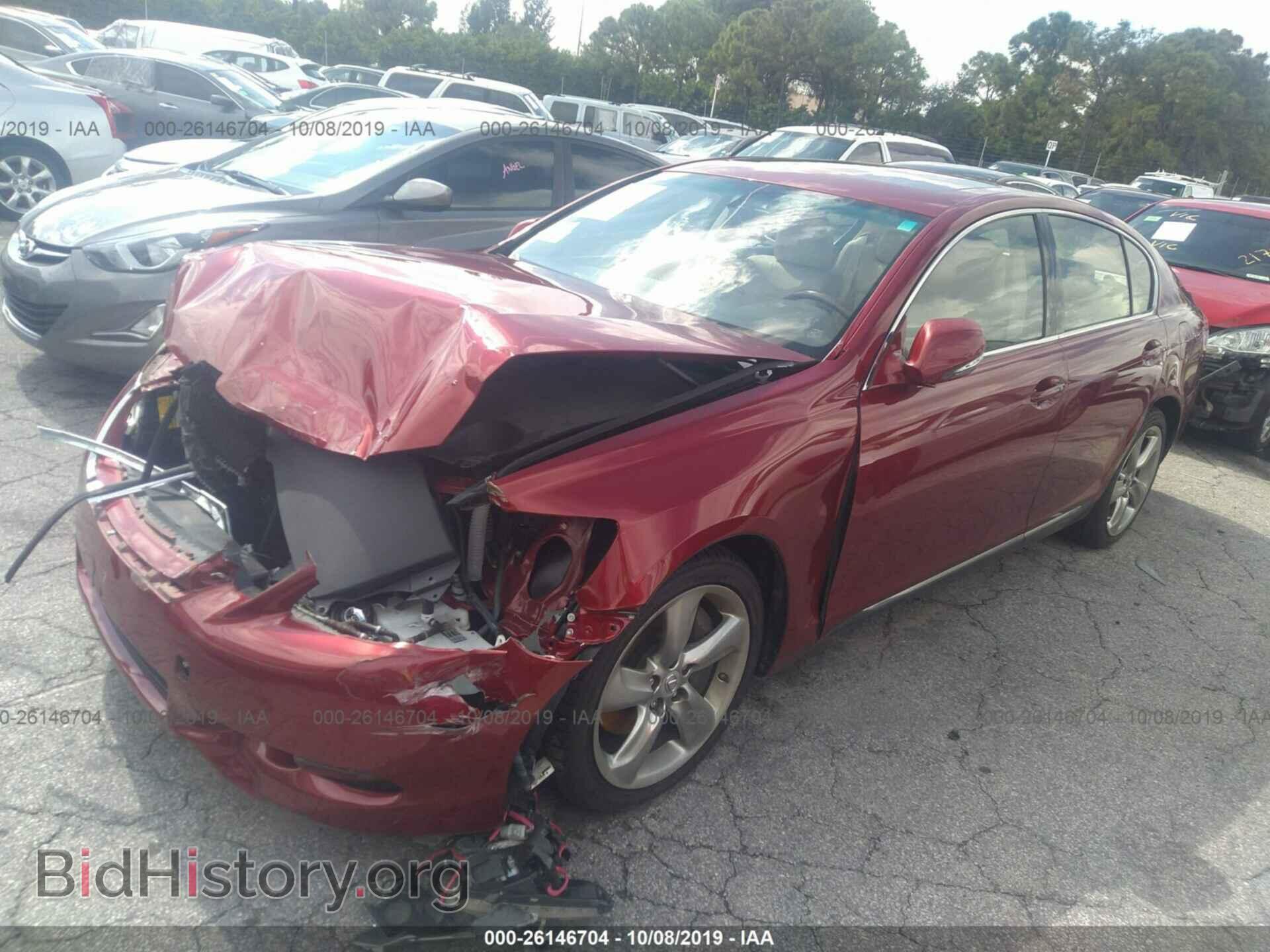 2011 LEXUS GS - VIN: JTHBE1KS9B0053120 - Фото 2