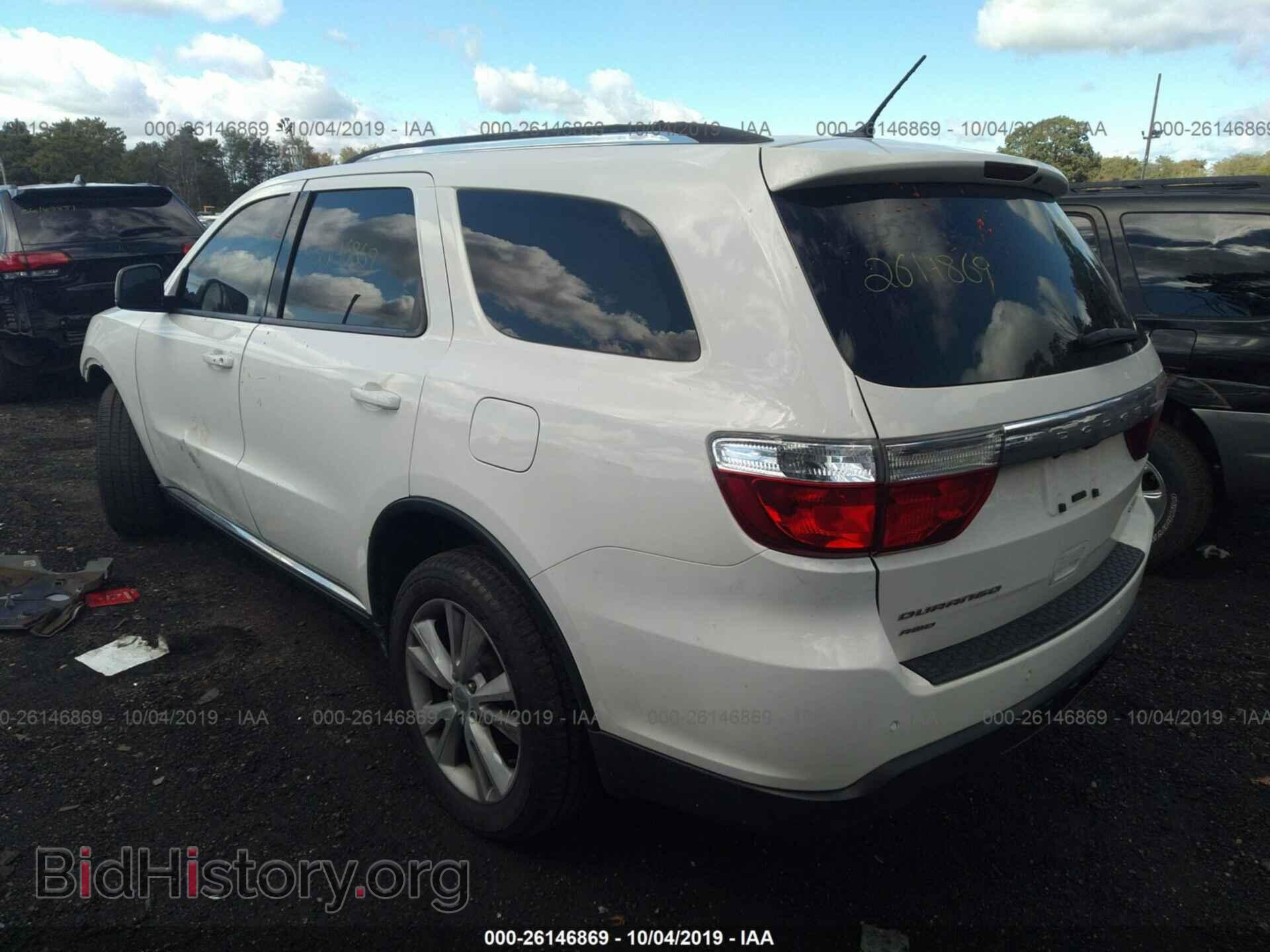 2012 DODGE DURANGO - VIN: 1C4RDJDGXCC247814 - Фото 3