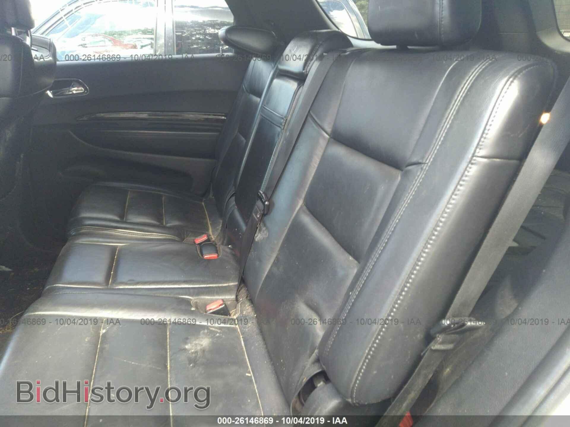 2012 DODGE DURANGO - VIN: 1C4RDJDGXCC247814 - Фото 8