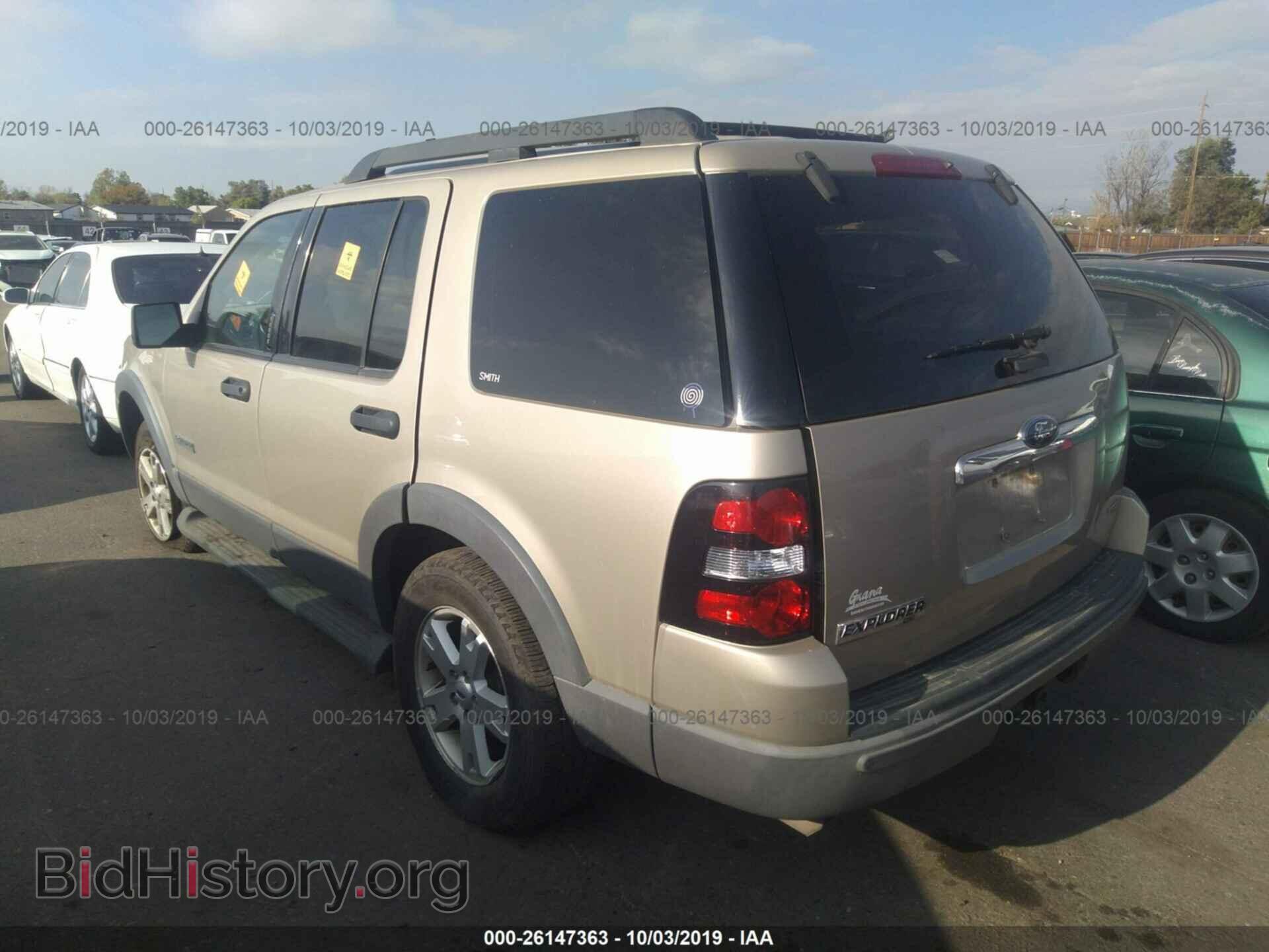 2006 FORD EXPLORER - VIN: 1FMEU73E66UA45449 - Photo 3
