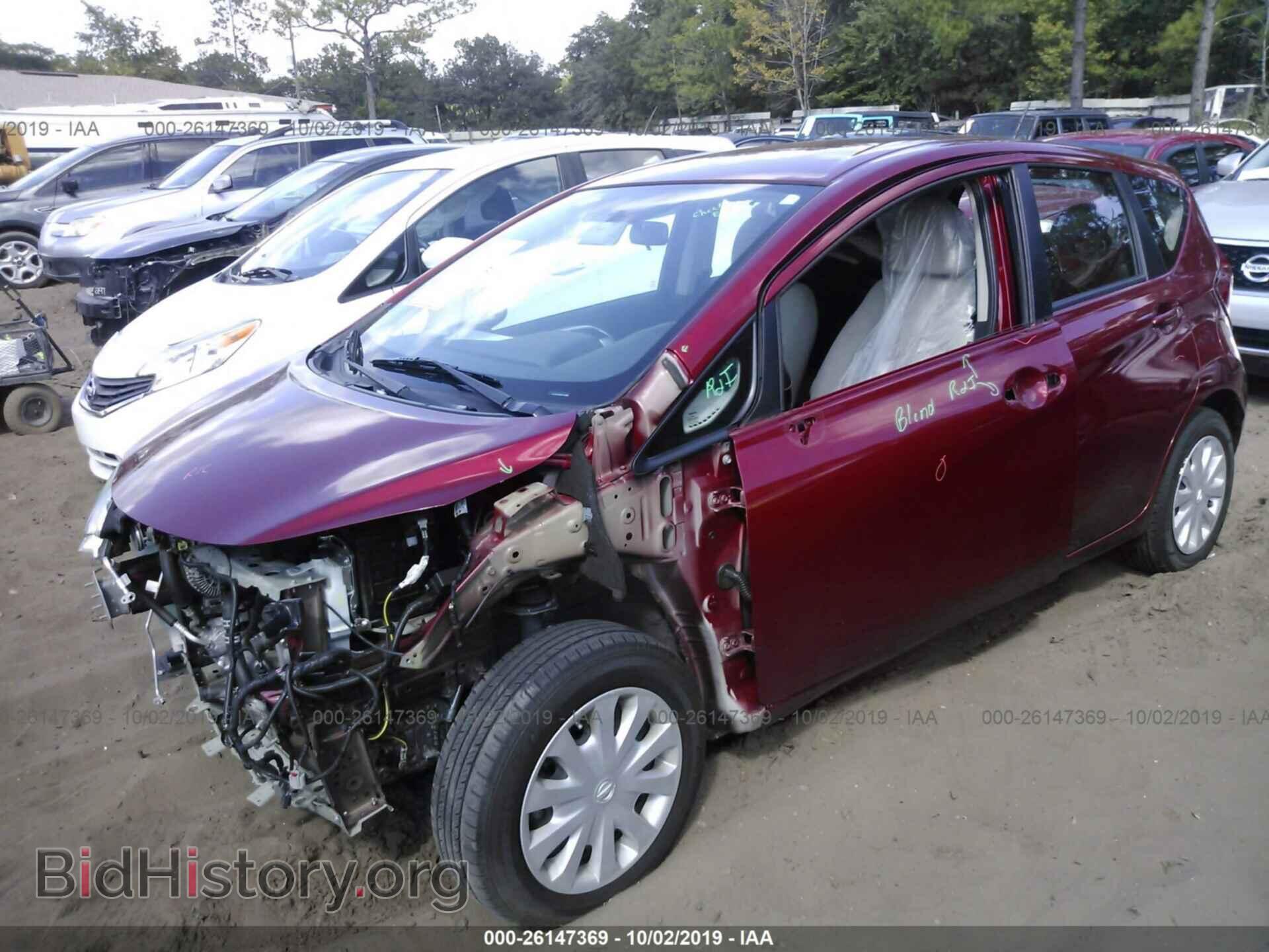 2016 NISSAN VERSA NOTE - VIN: 3N1CE2CP6GL407887 - Фото 2
