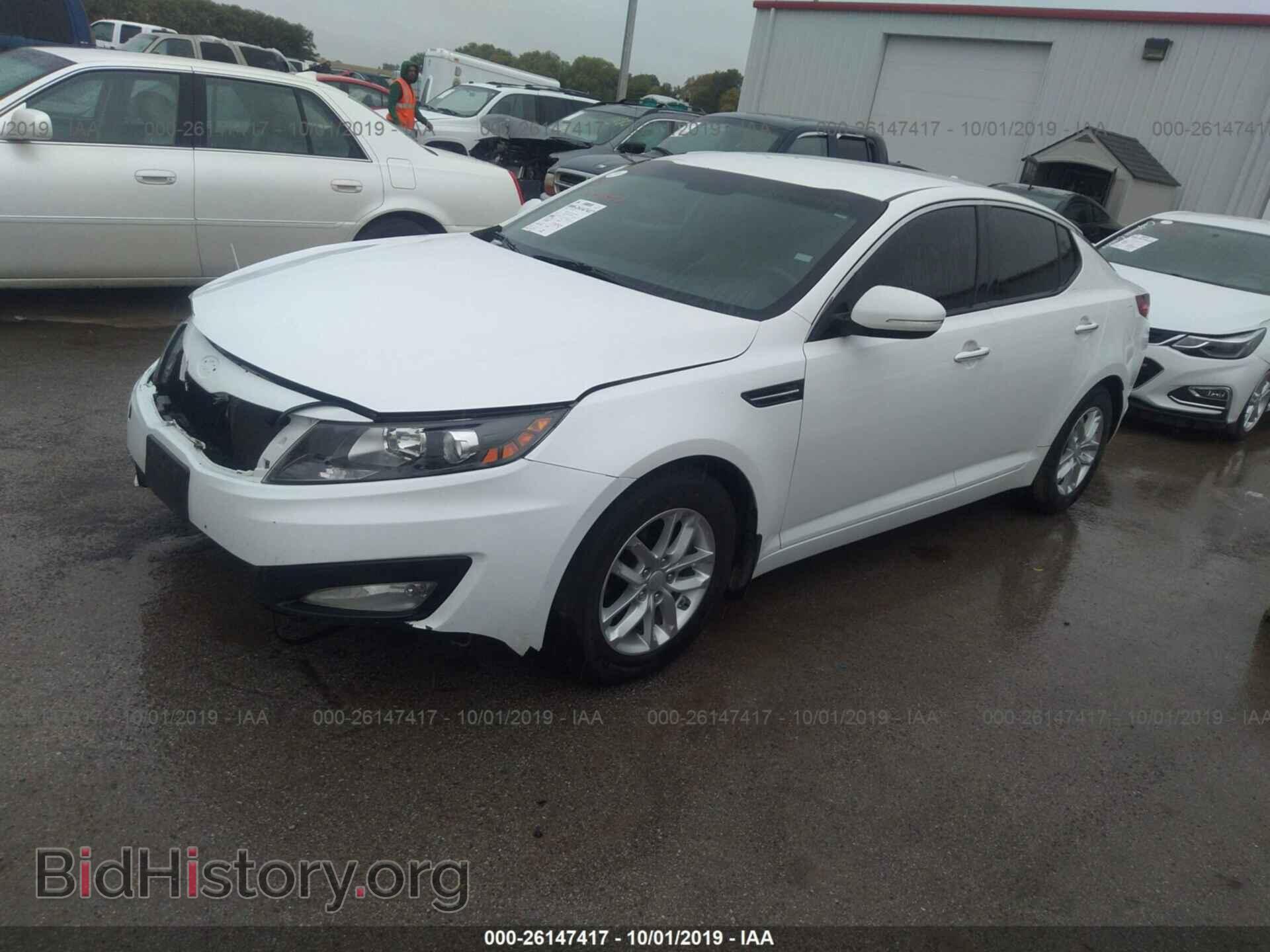2013 KIA OPTIMA - VIN: KNAGM4A78D5436221 - Фото 2
