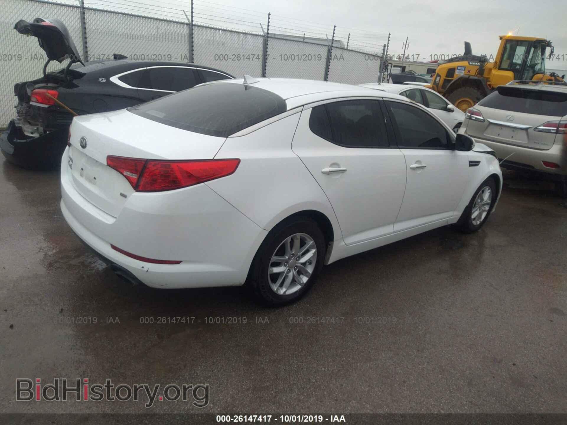 2013 KIA OPTIMA - VIN: KNAGM4A78D5436221 - Фото 4