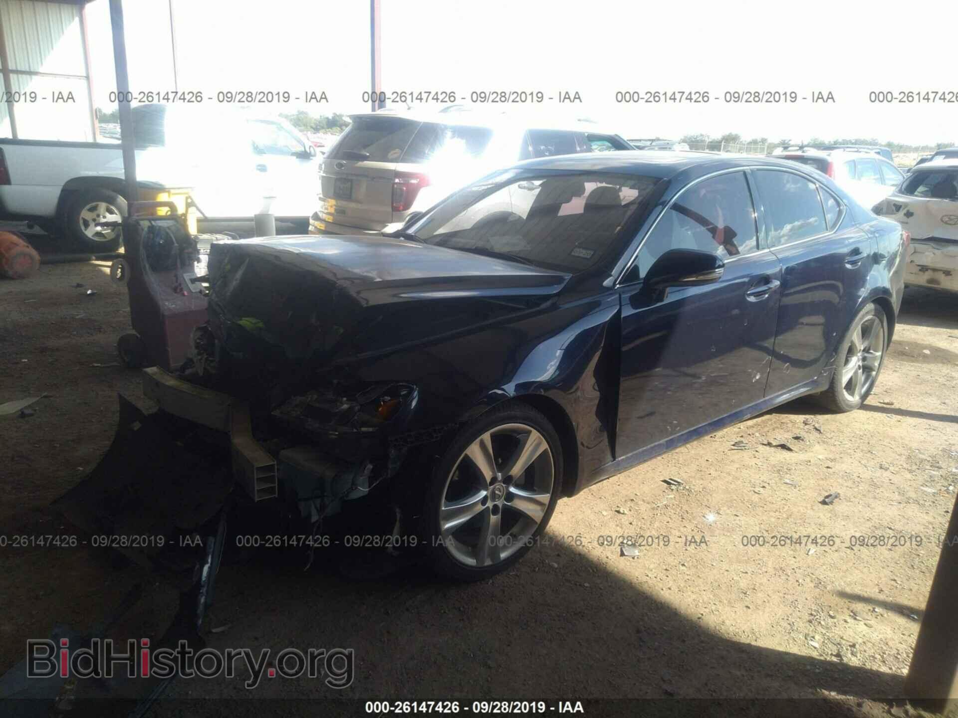 2012 LEXUS IS - VIN: JTHBF5C2XC5168476 - Photo 2