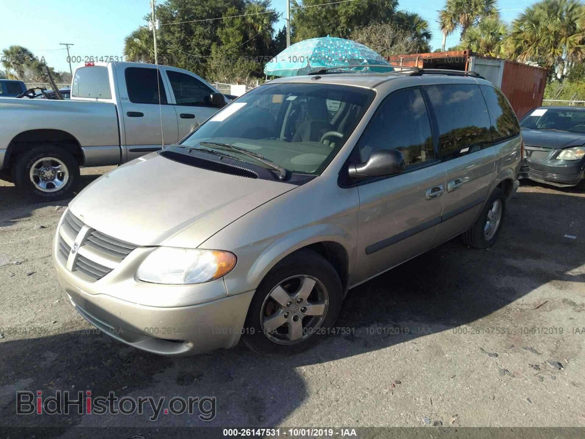 2007 DODGE CARAVAN - VIN: 1D4GP45R37B161095 - Фото 2