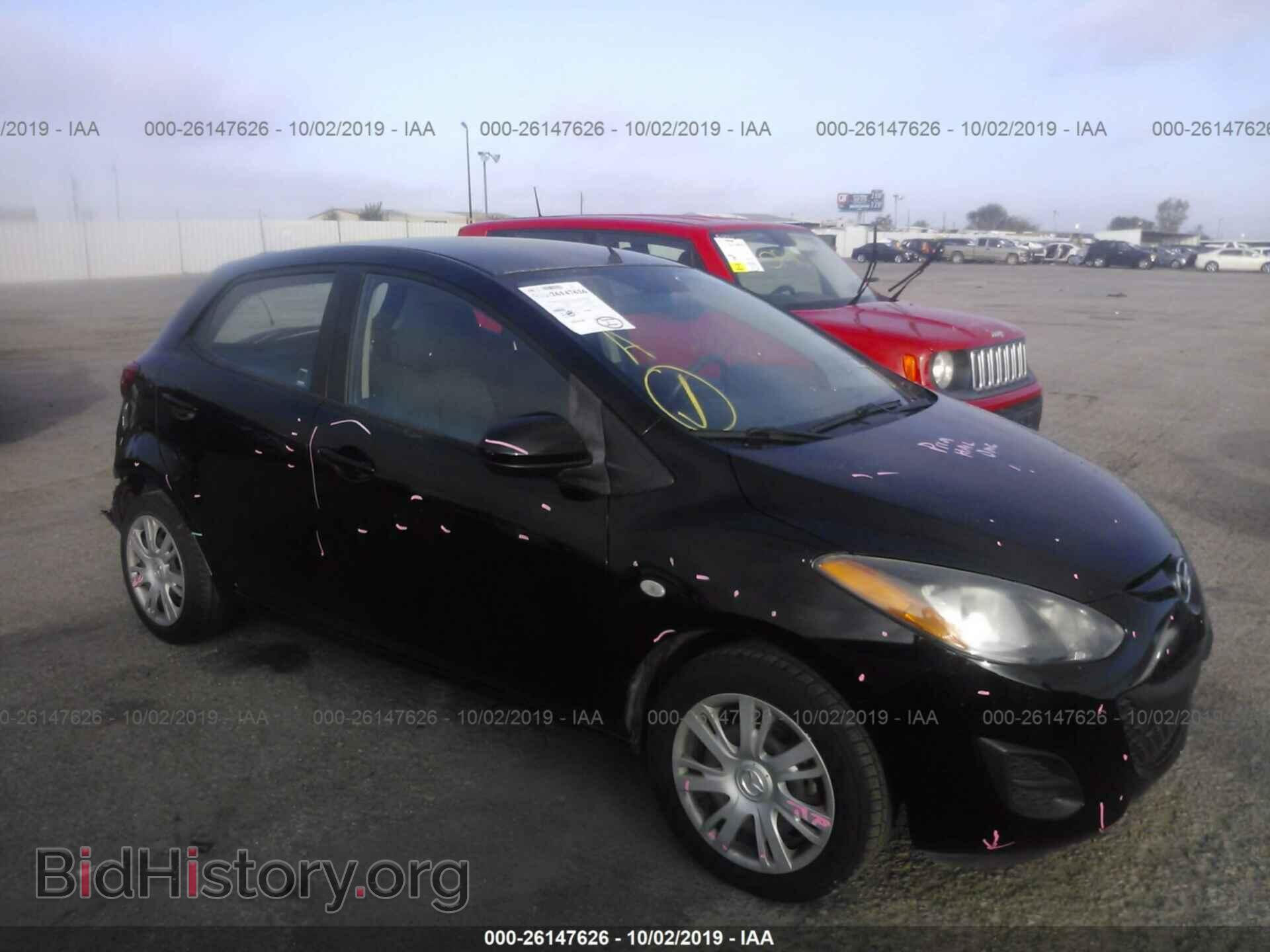 Фотография JM1DE1KY7C0144628 - MAZDA MAZDA2 2012