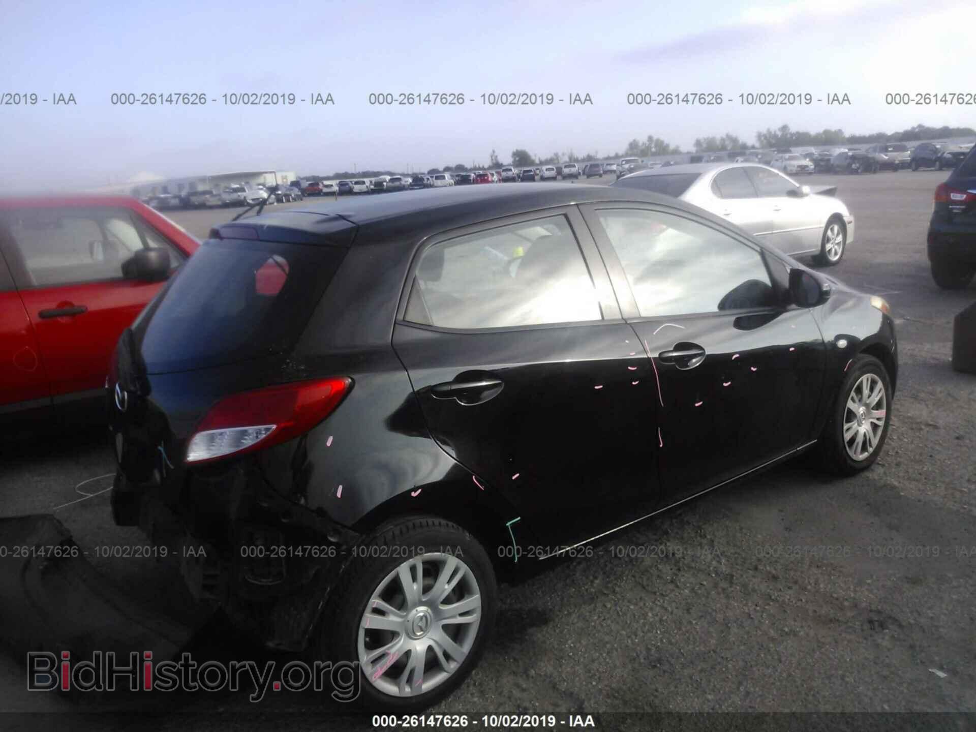 2012 MAZDA MAZDA2 - VIN: JM1DE1KY7C0144628 - Фото 4