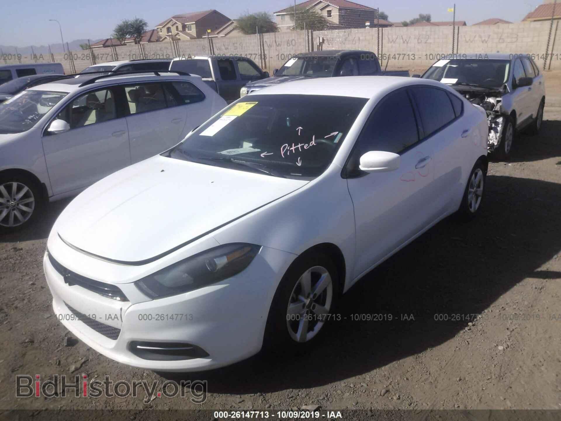 2015 DODGE DART - VIN: 1C3CDFBB5FD265750 - Фото 2